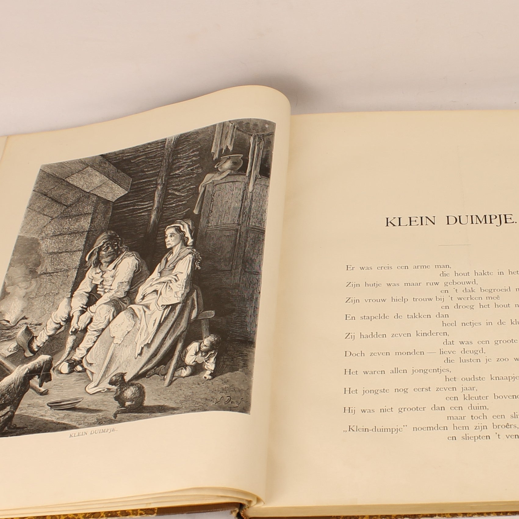 Édition Ancienne “Contes de Ma Mère l'Oye” – Gravures de Gustave Doré – D. Bolle Rotterdam – vers 1900 – In-folio de 33,5 cm