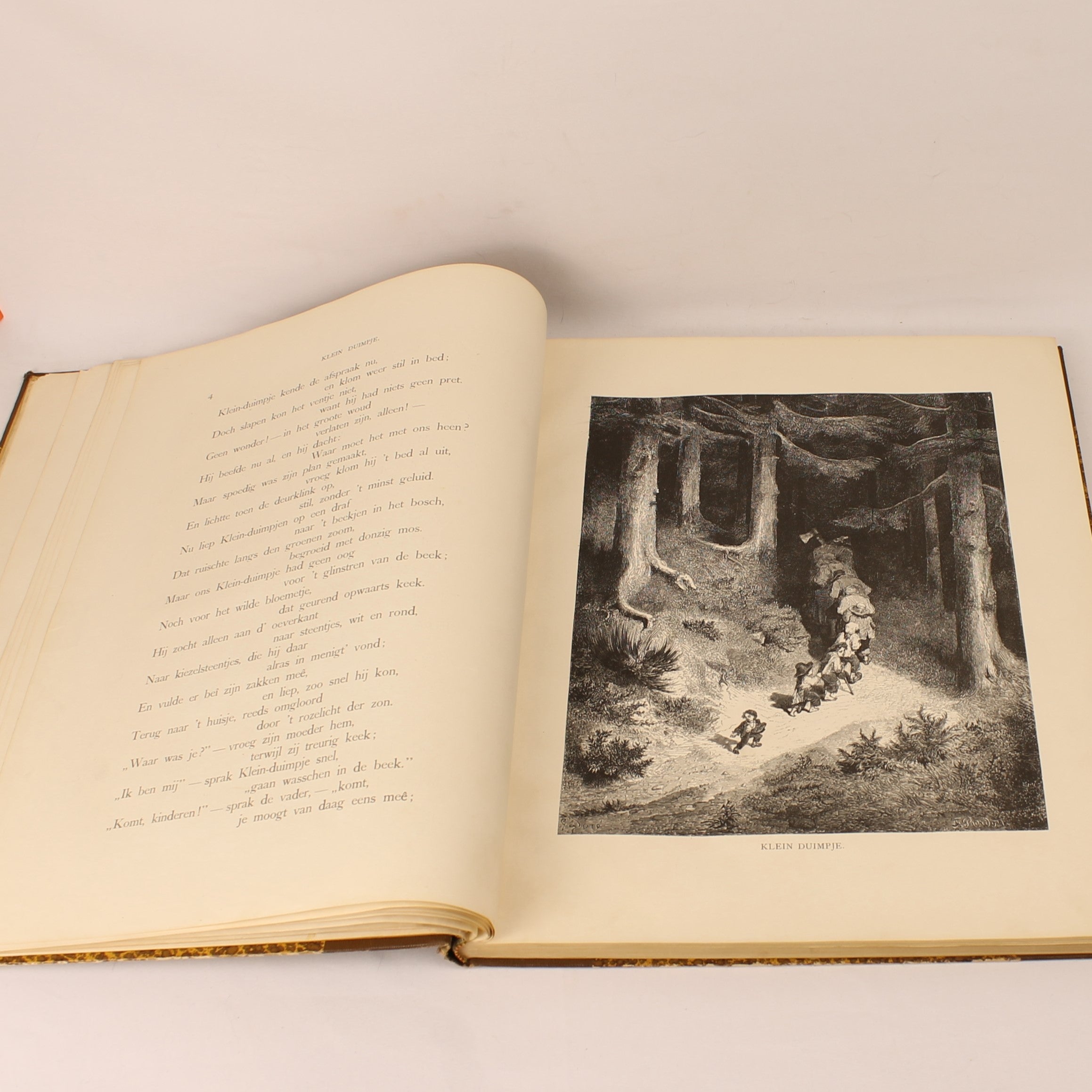 Édition Ancienne “Contes de Ma Mère l'Oye” – Gravures de Gustave Doré – D. Bolle Rotterdam – vers 1900 – In-folio de 33,5 cm