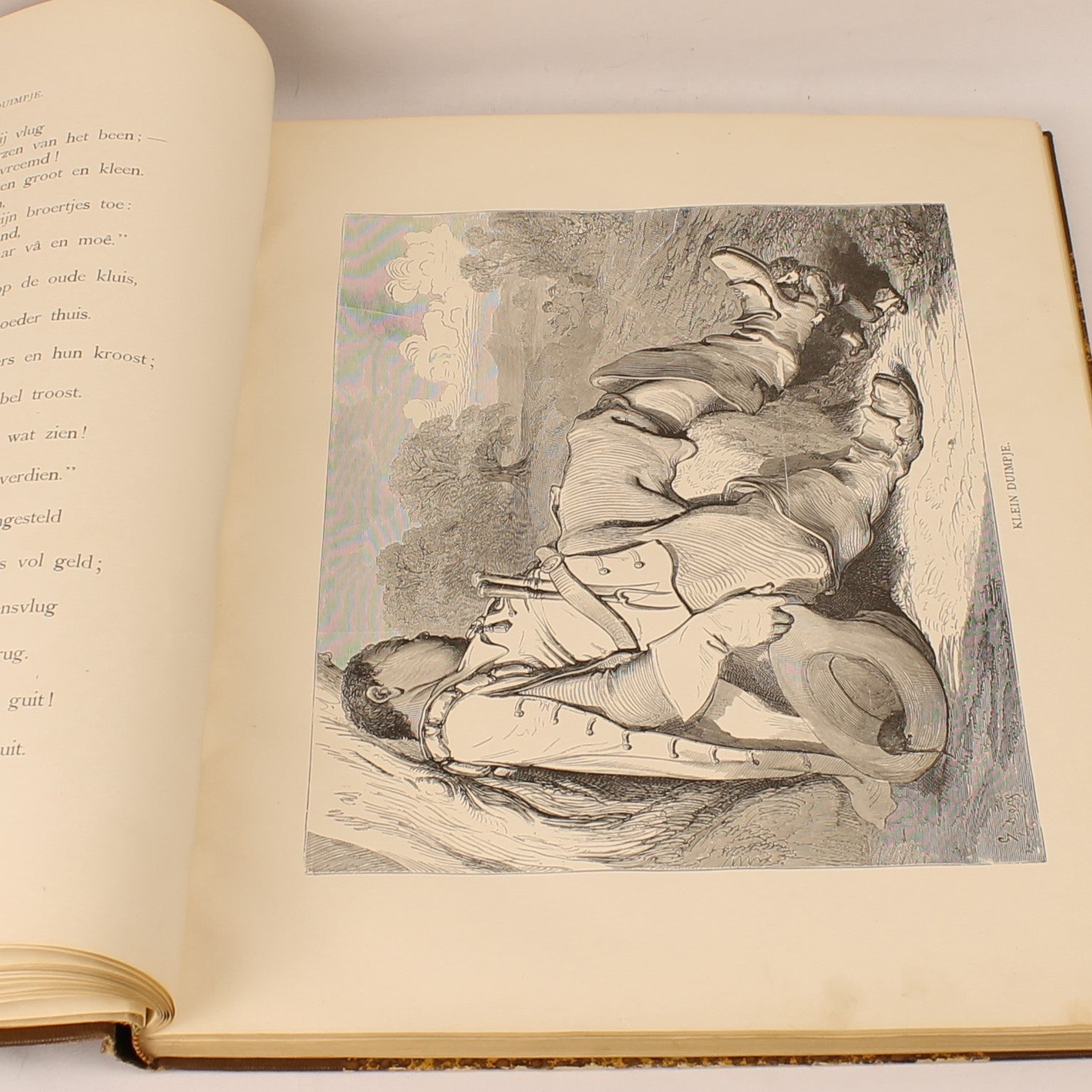 Édition Ancienne “Contes de Ma Mère l'Oye” – Gravures de Gustave Doré – D. Bolle Rotterdam – vers 1900 – In-folio de 33,5 cm