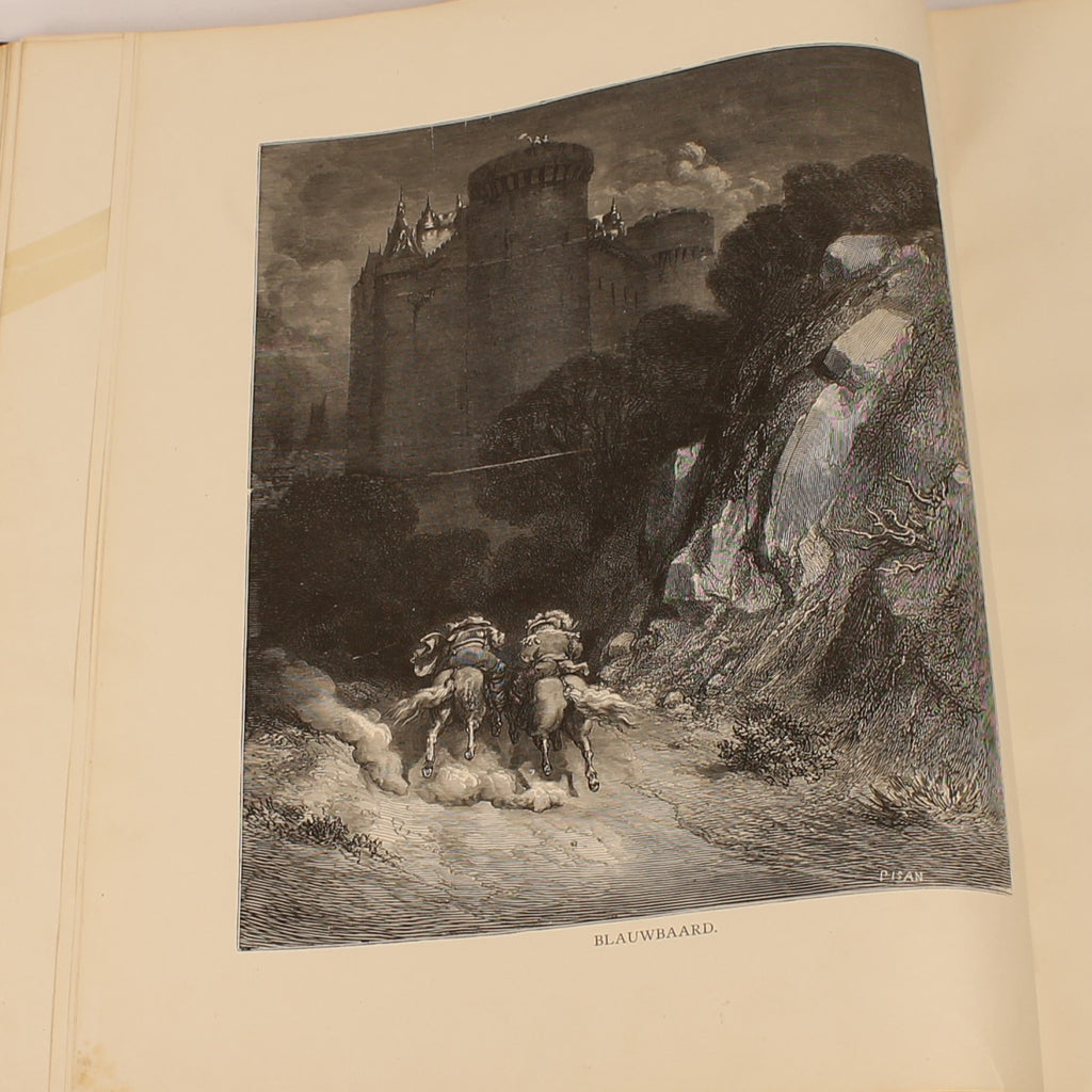 Édition Ancienne “Contes de Ma Mère l'Oye” – Gravures de Gustave Doré – D. Bolle Rotterdam – vers 1900 – In-folio de 33,5 cm