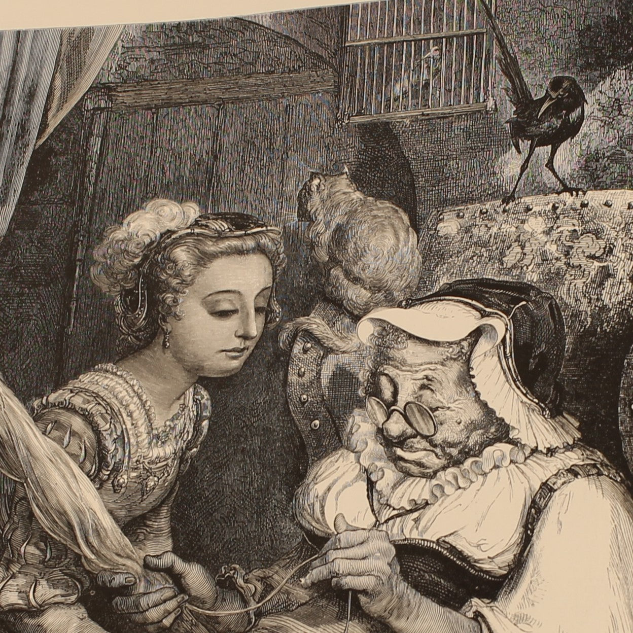 De Sprookjes van Moeder de Gans - Gustave Doré Gravures - D. Bolle Rotterdam - ca. 1900 - 33,5 cm