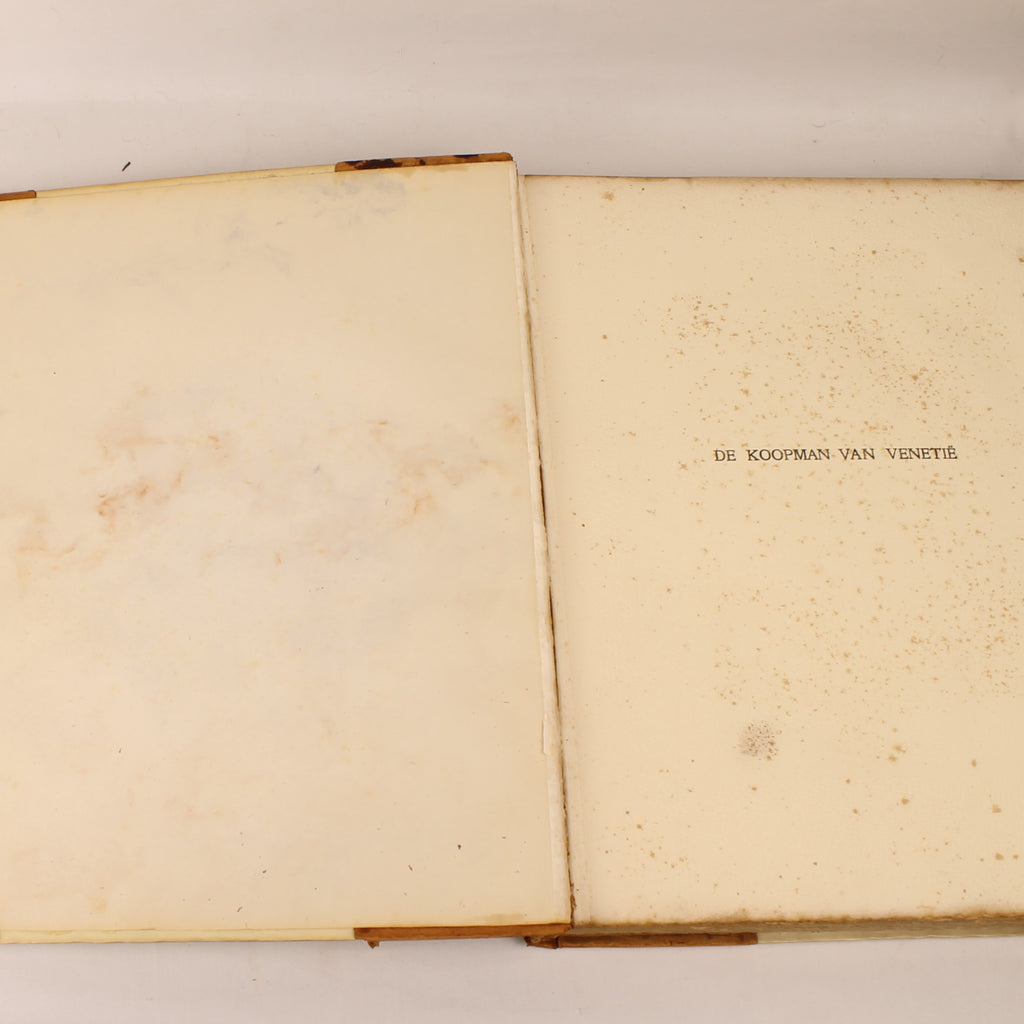 William Shakespeare – De Koopman van Venetië (Genummerde Luxe Editie Nr. 82/325) – Van Holkema & Warendorf ca. 1905