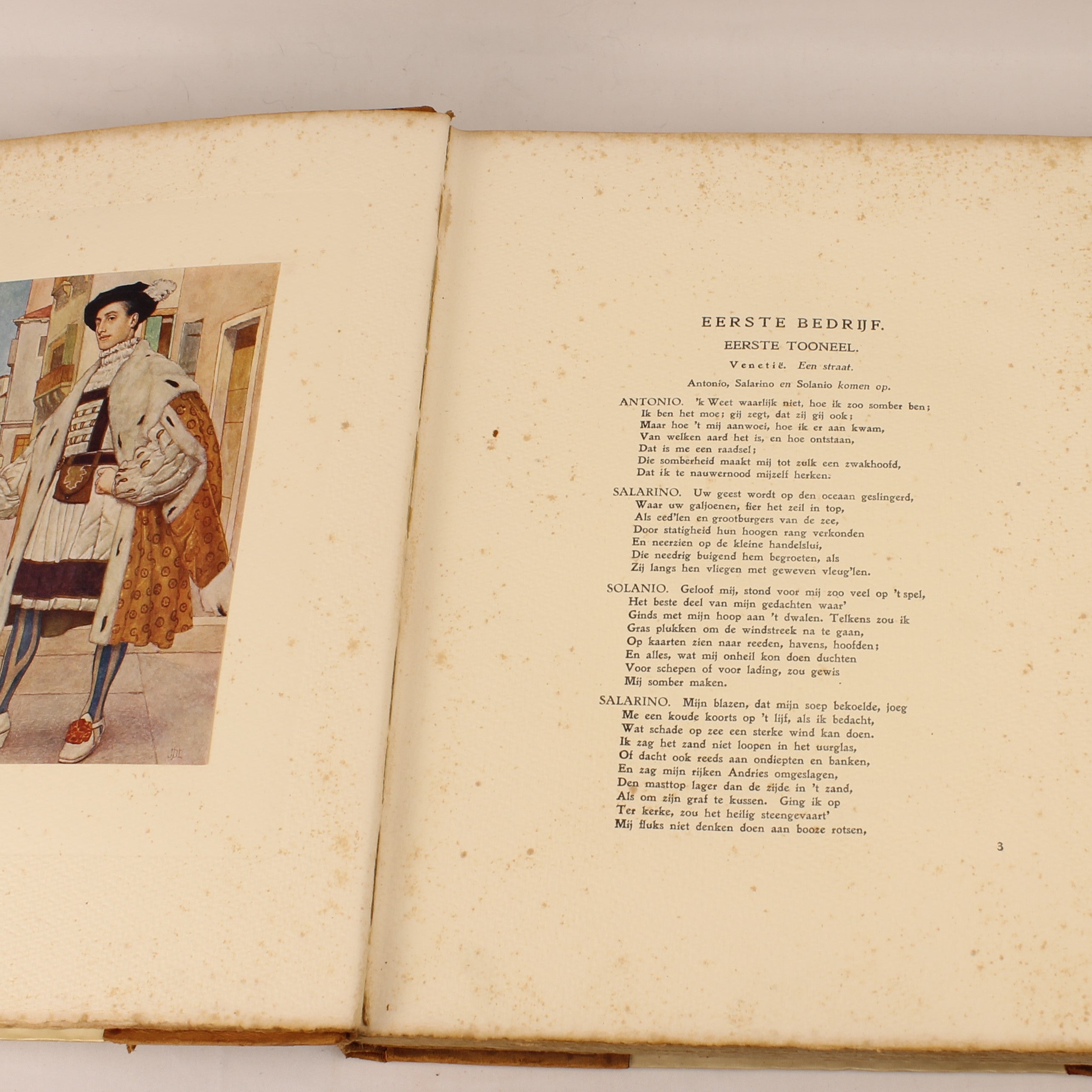 William Shakespeare – De Koopman van Venetië (Genummerde Luxe Editie Nr. 82/325) – Van Holkema & Warendorf ca. 1905