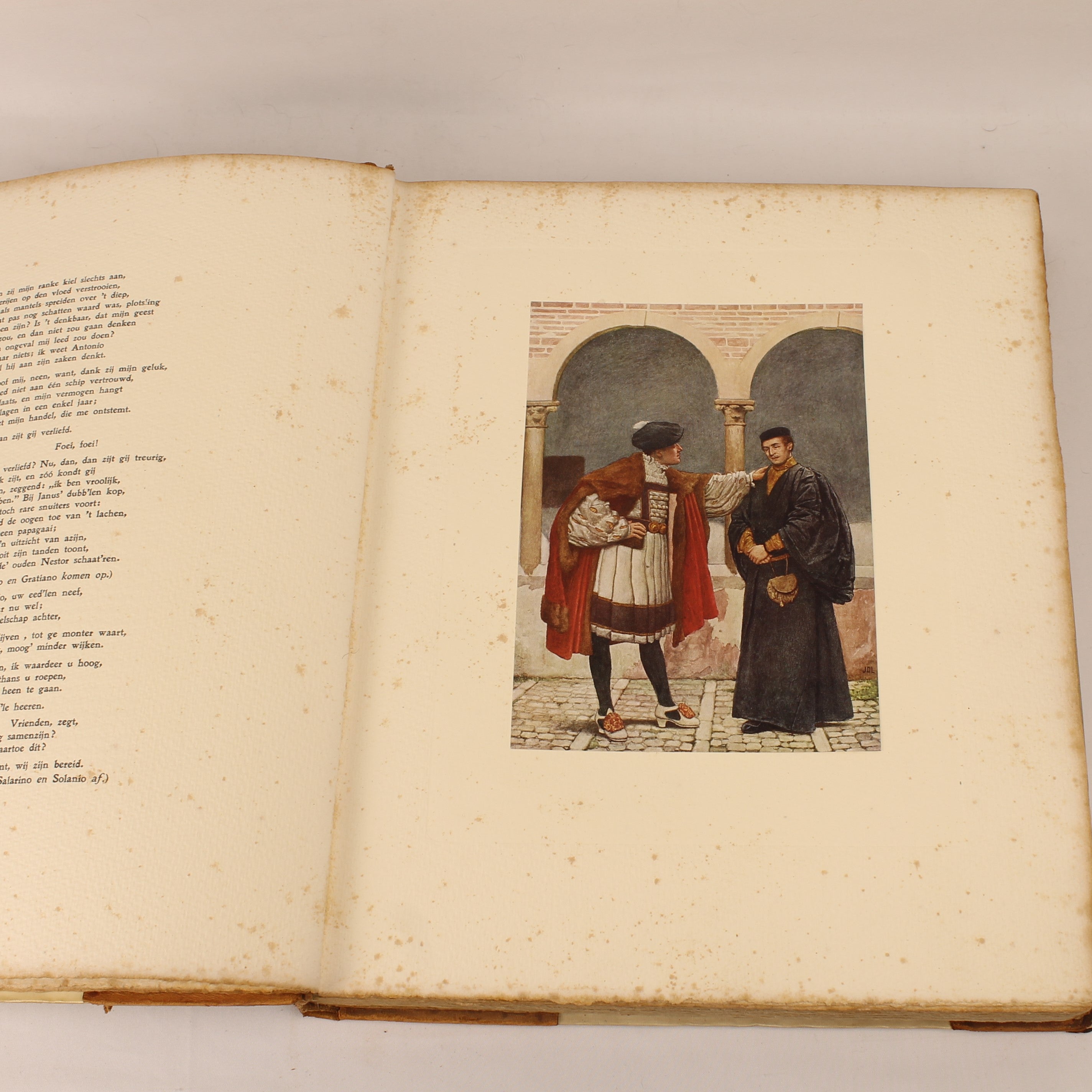 William Shakespeare – De Koopman van Venetië (Genummerde Luxe Editie Nr. 82/325) – Van Holkema & Warendorf ca. 1905