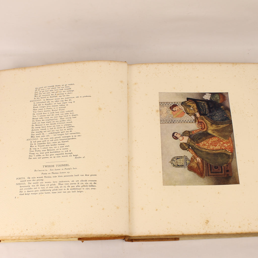 William Shakespeare – De Koopman van Venetië (Genummerde Luxe Editie Nr. 82/325) – Van Holkema & Warendorf ca. 1905