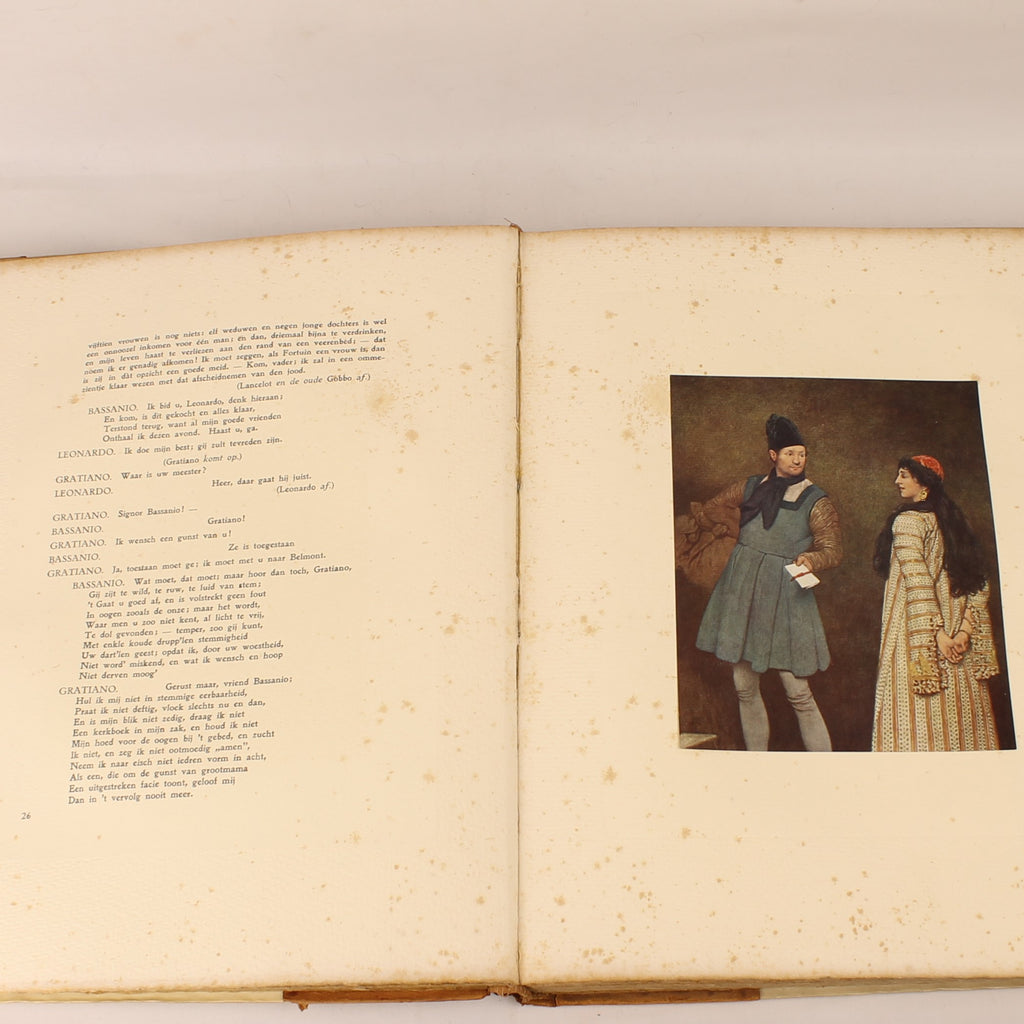 William Shakespeare – De Koopman van Venetië (Genummerde Luxe Editie Nr. 82/325) – Van Holkema & Warendorf ca. 1905