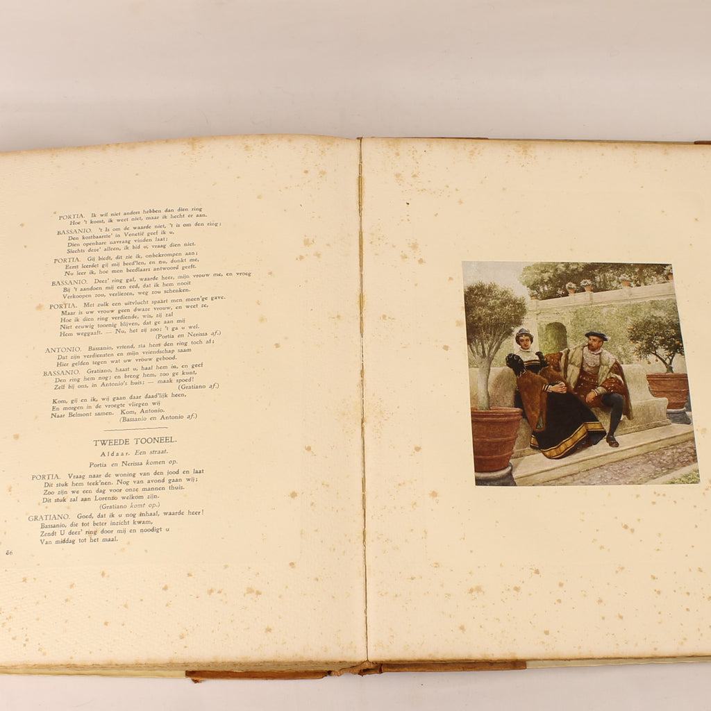 William Shakespeare – De Koopman van Venetië (Genummerde Luxe Editie Nr. 82/325) – Van Holkema & Warendorf ca. 1905