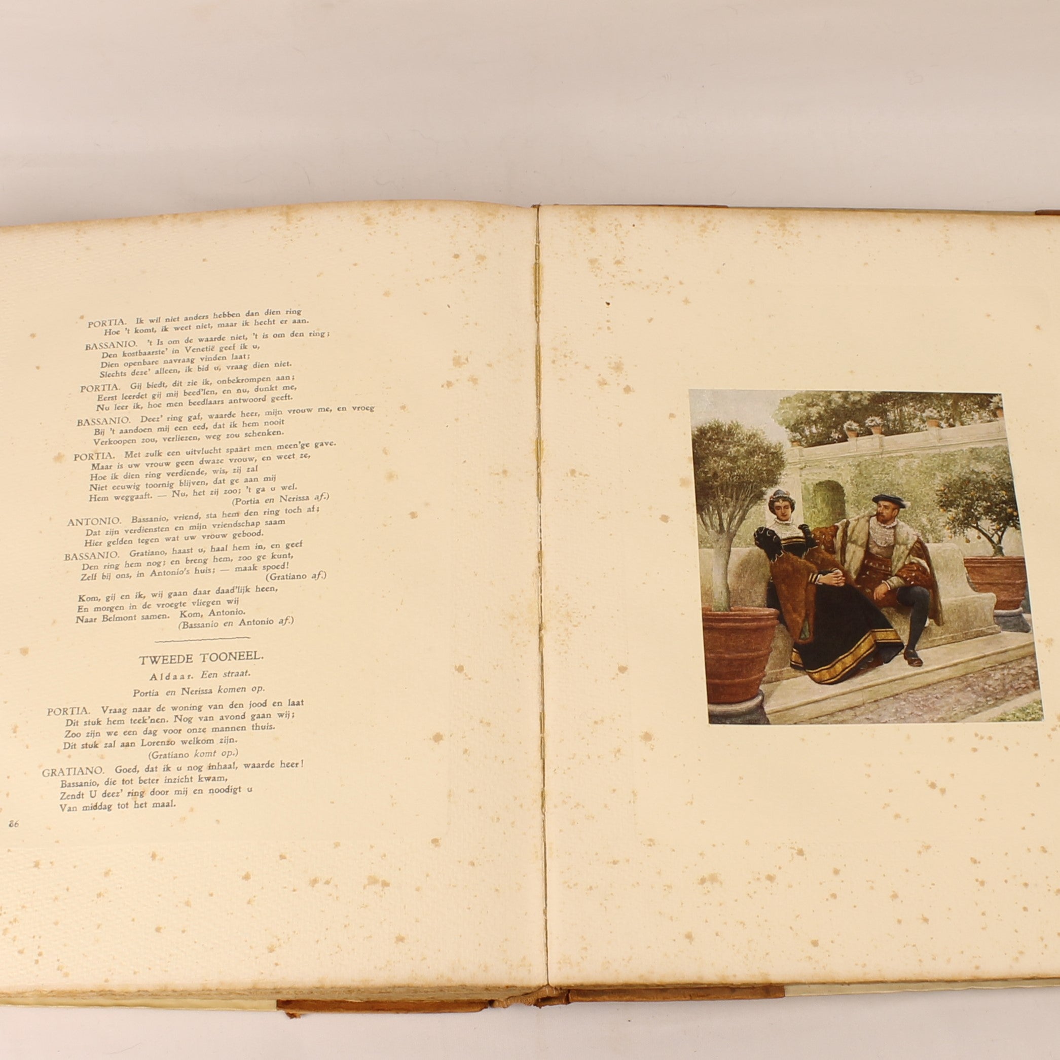 William Shakespeare – De Koopman van Venetië (Genummerde Luxe Editie Nr. 82/325) – Van Holkema & Warendorf ca. 1905