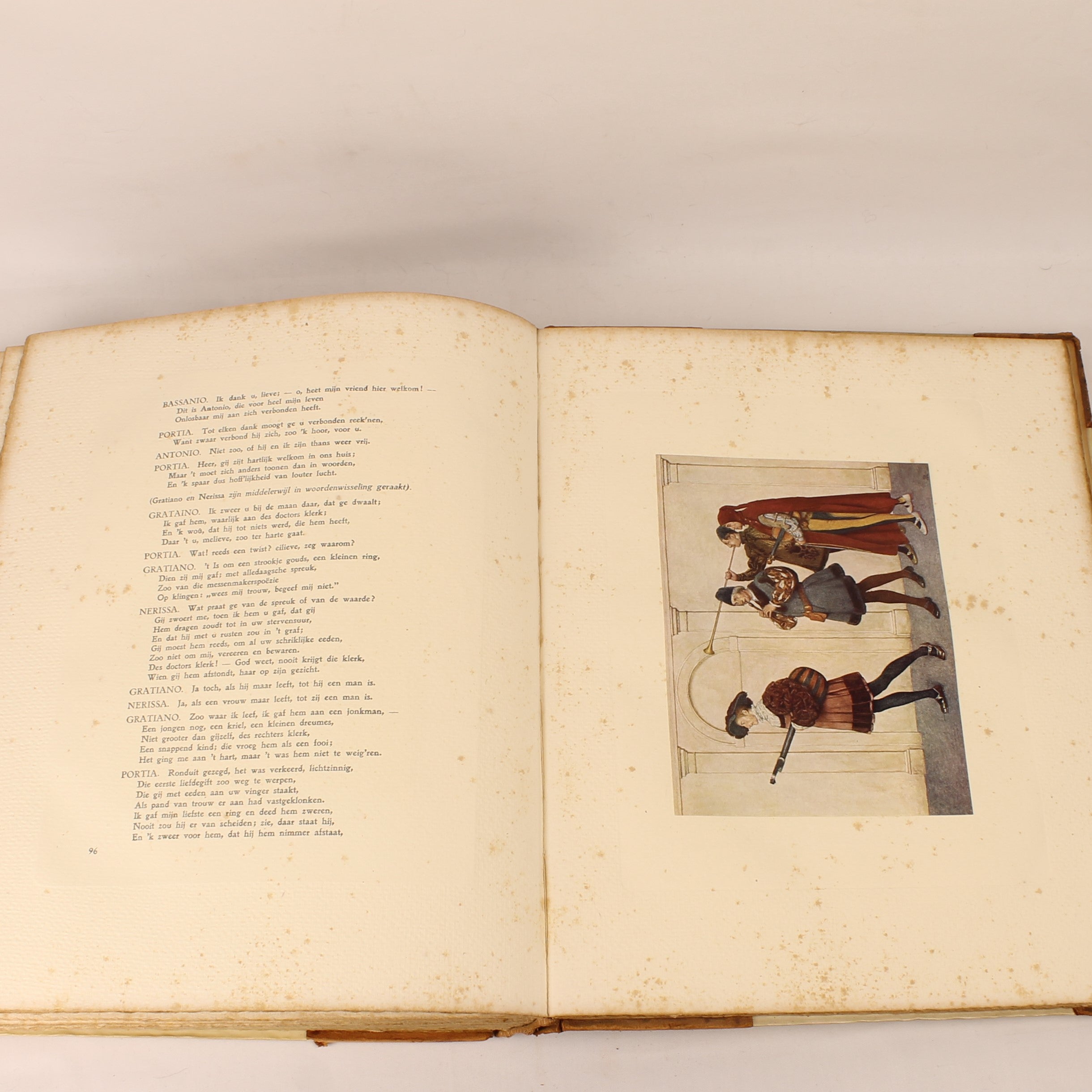 William Shakespeare – De Koopman van Venetië (Genummerde Luxe Editie Nr. 82/325) – Van Holkema & Warendorf ca. 1905