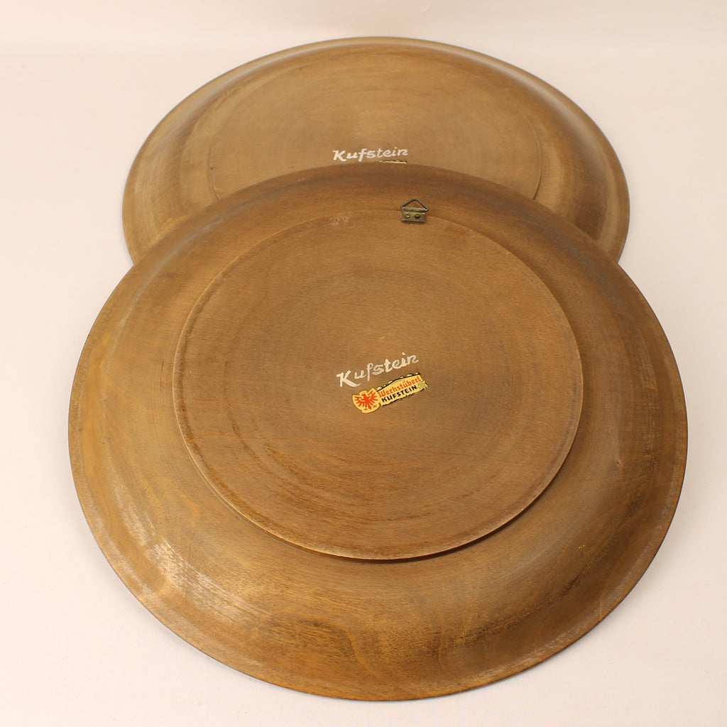 Plaques murales tyroliennes - Peintes à la main - Wechstüberl Kufstein - Lot de 2