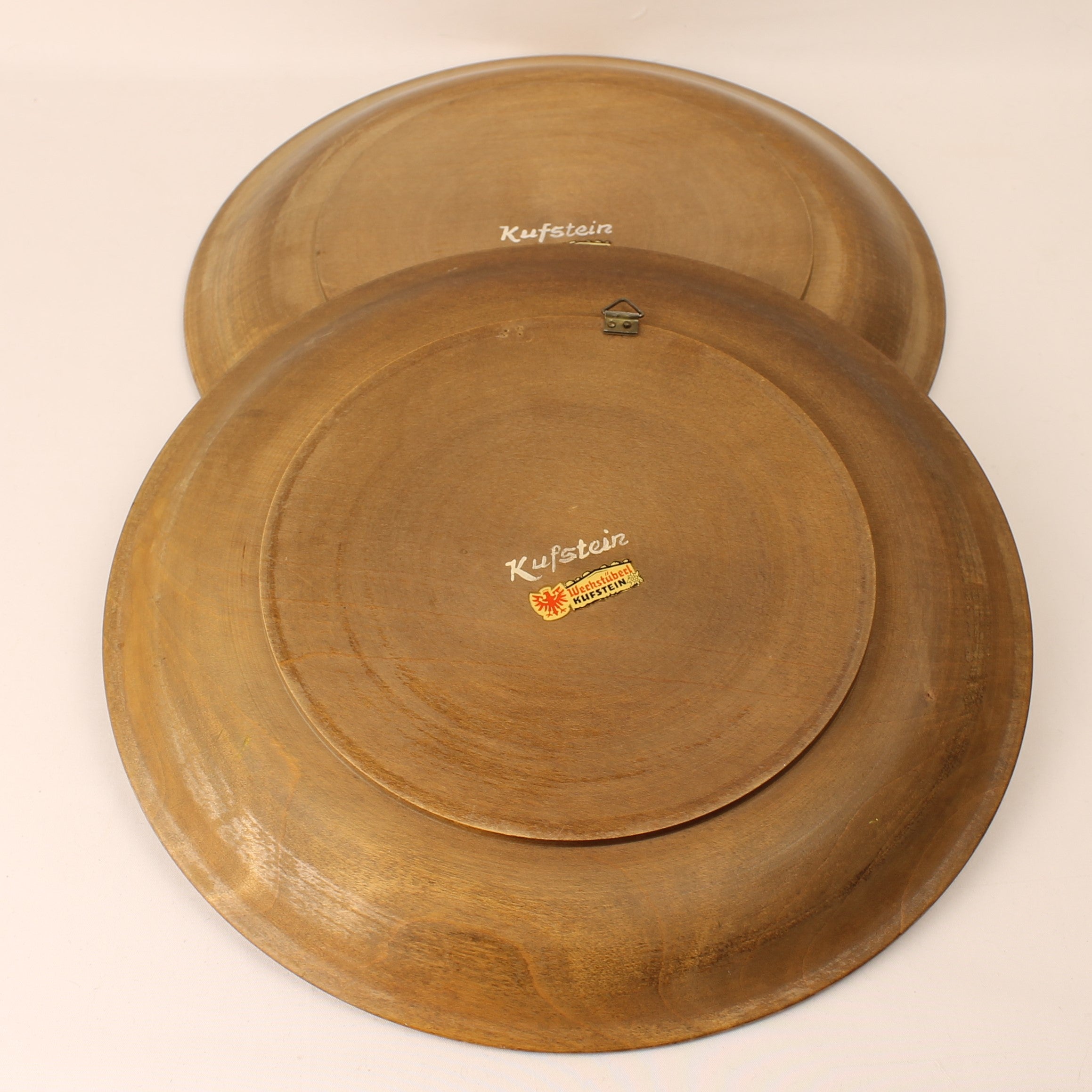 Plaques murales tyroliennes - Peintes à la main - Wechstüberl Kufstein - Lot de 2