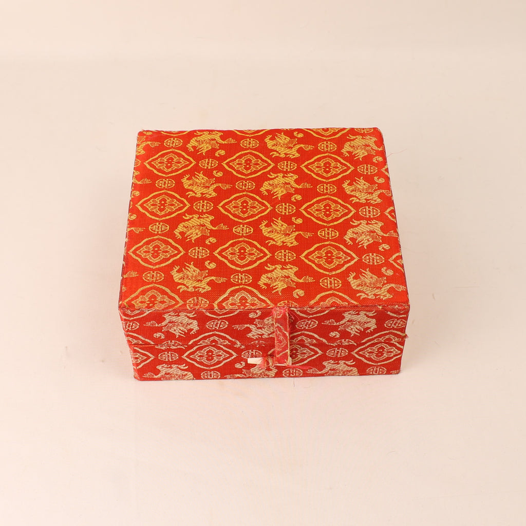 Sceau chinois en pierre sculptée à la main avec dragons – Personnalisé “HARRIE” – Étui à encre inclus – 10 cm