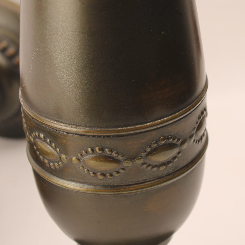 Kurz & Co Tiel Vazen - Interbellum - Messing - Model 1375 - Set van 2 -29 cm