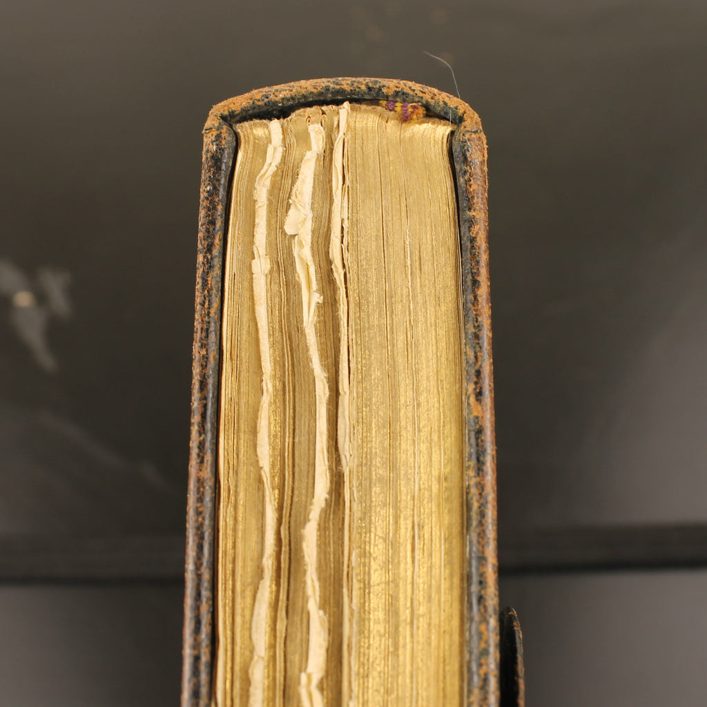 Nieuw Testament met Leren Band en Sluitflap – A. Jongbloed Leeuwarden (ca. 1860–1890)