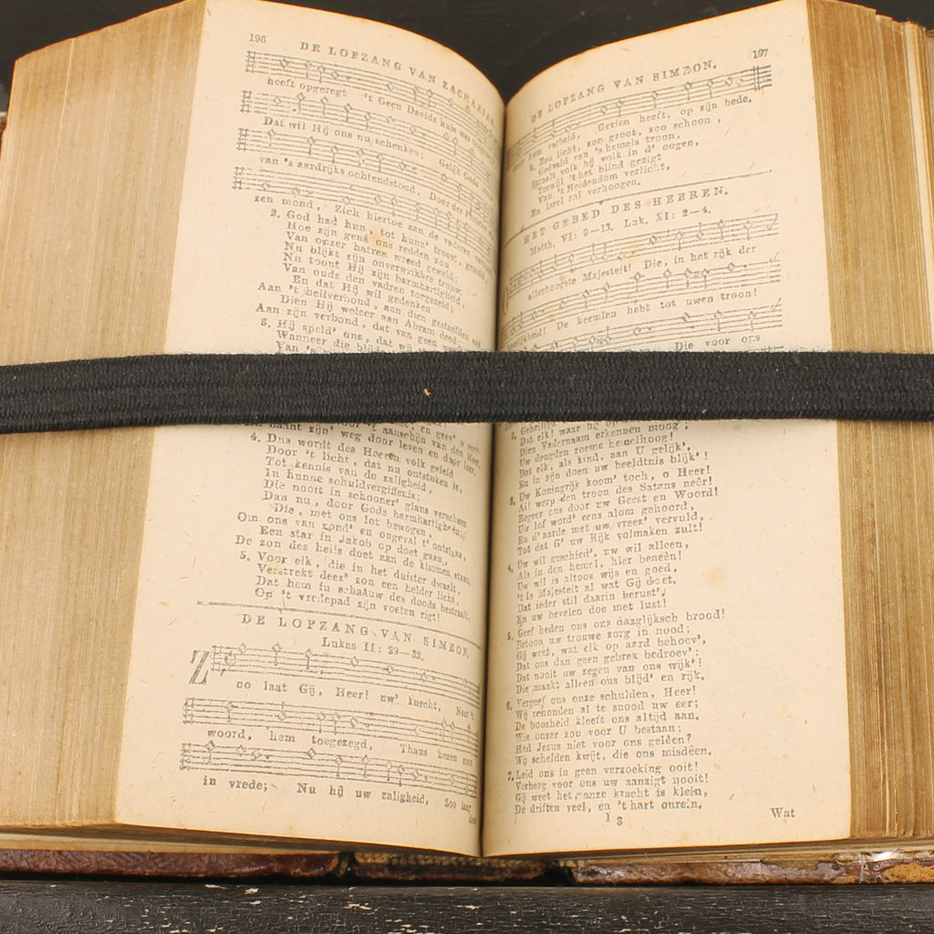 Nieuwe Testament (Statenvertaling) - Zakbijbeltje met Zilveren Sluiting en Goudsnede - 1870 Haarlem