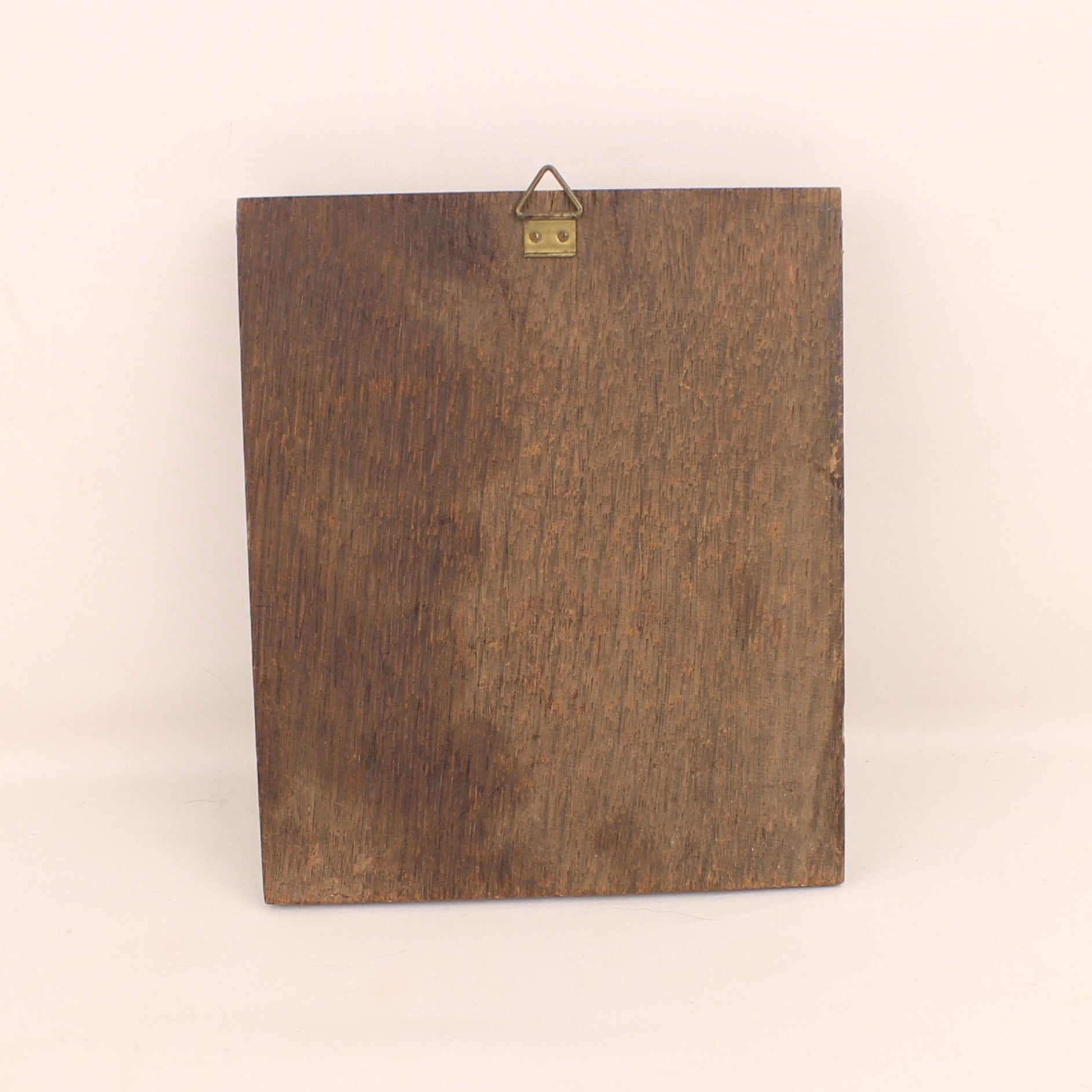 Religieuze Icoon – Maria met Kind – Byzantijnse Stijl Reliëf (ca. 1940–1970)