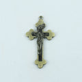 Katholieke Crucifix Hanger – Messing & Corpus – ca. 1900