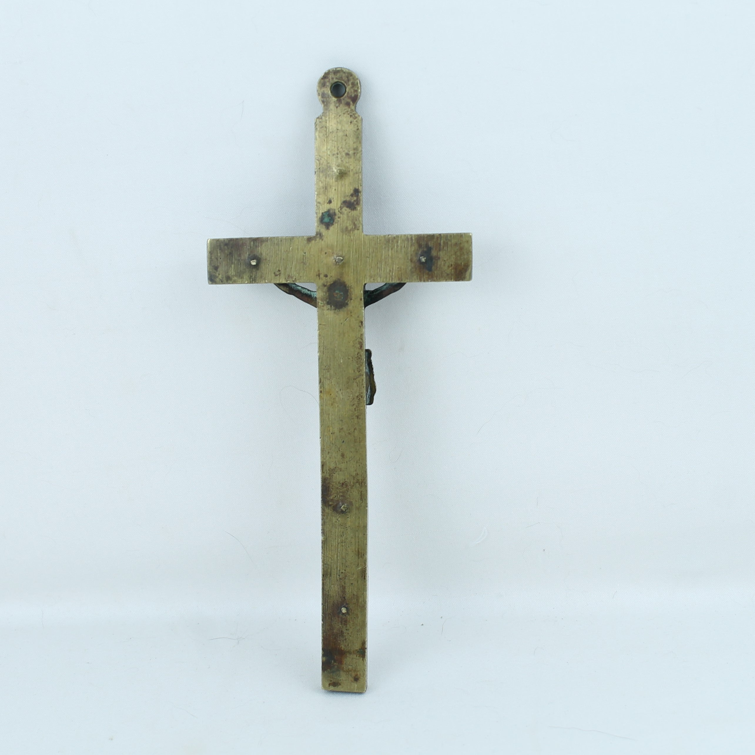 Grote Antieke Devotionele Kruishanger – Christus Corpus – ca. 1900