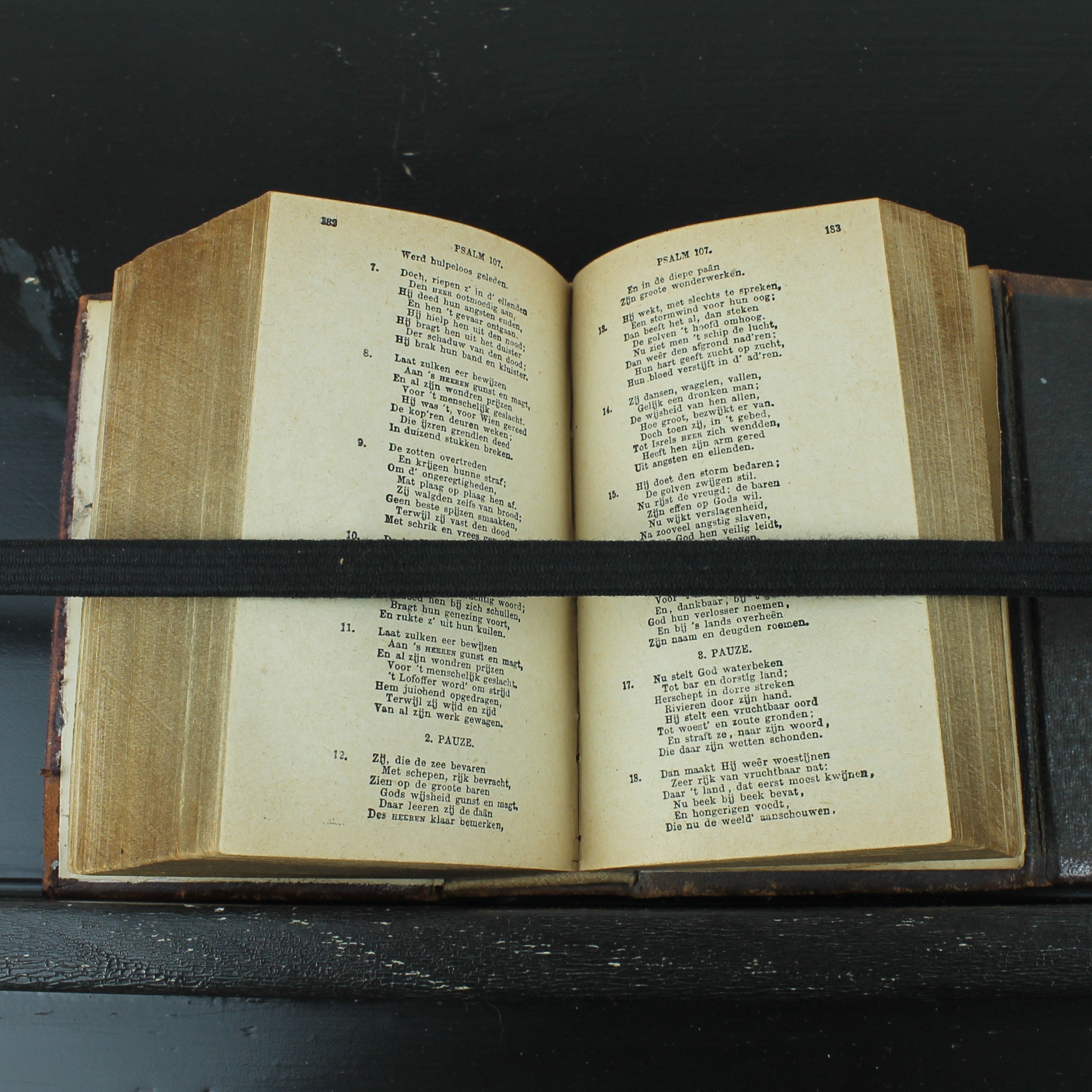 Nieuw Testament (Statenvertaling) - Zakbijbeltje met Sluiting - Haarlem 1885