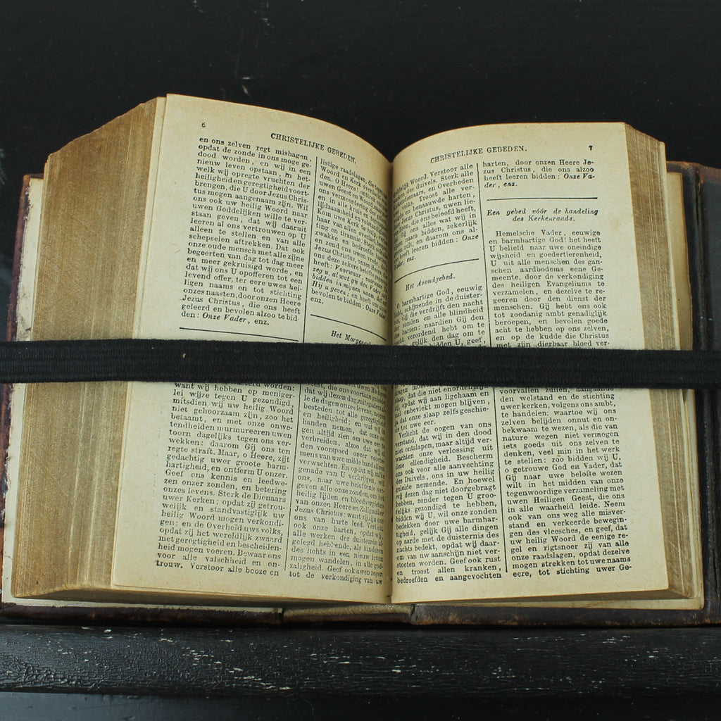 Nieuw Testament (Statenvertaling) - Zakbijbeltje met Sluiting - Haarlem 1885