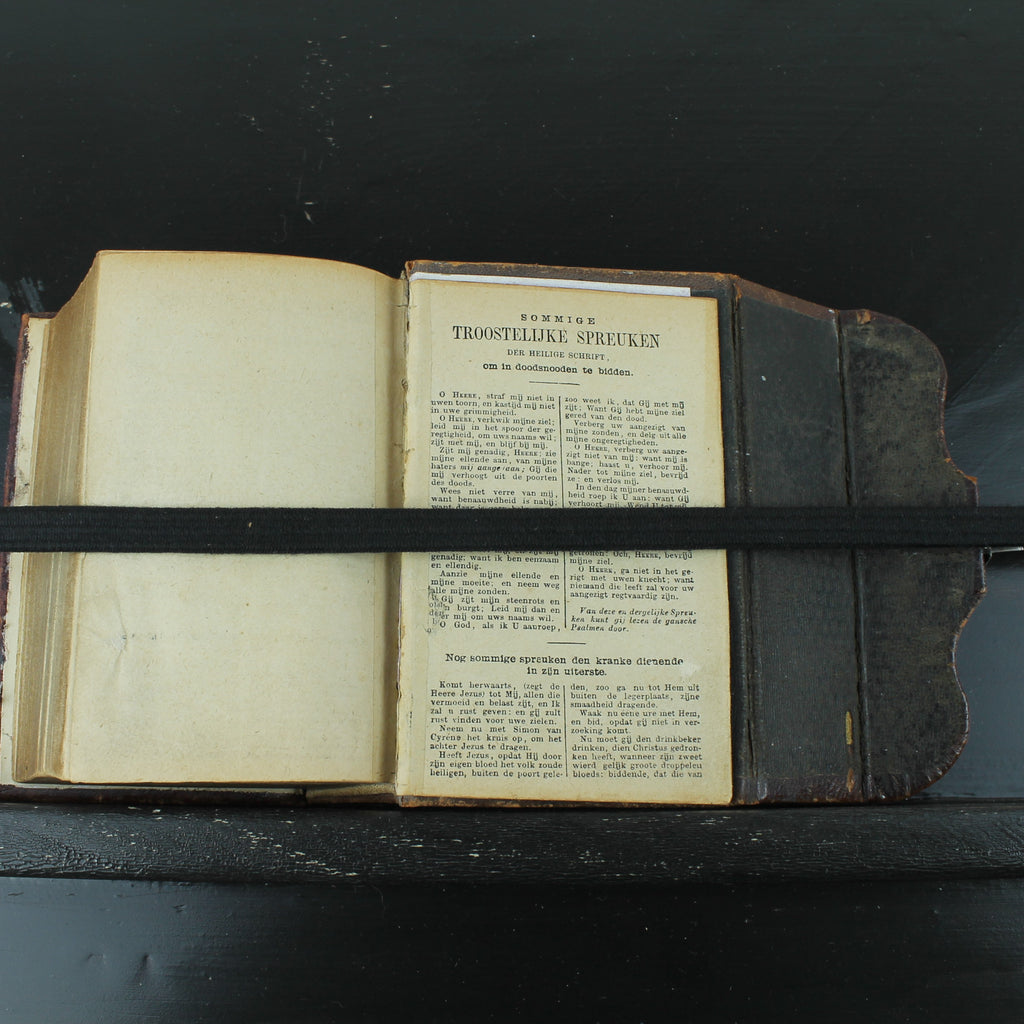 Nieuw Testament (Statenvertaling) - Zakbijbeltje met Sluiting - Haarlem 1885