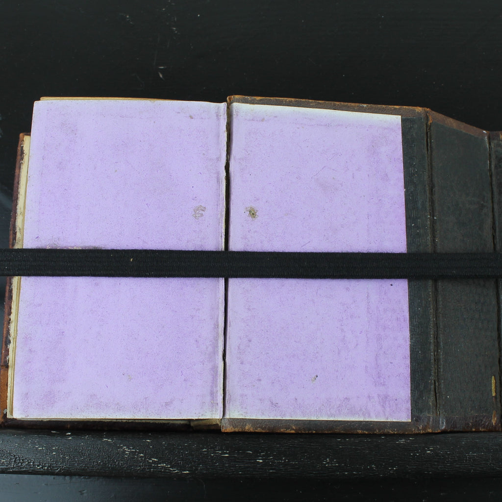 Nieuw Testament (Statenvertaling) - Zakbijbeltje met Sluiting - Haarlem 1885