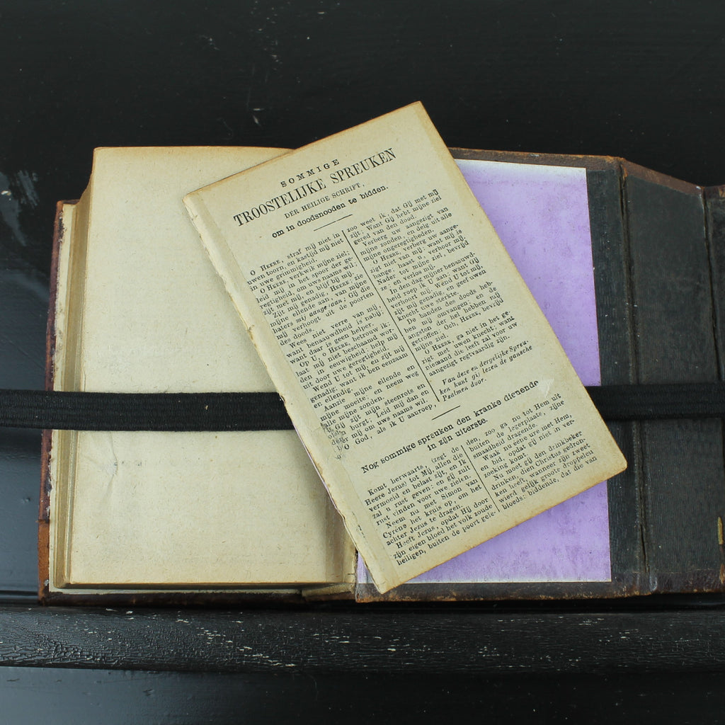 Nieuw Testament (Statenvertaling) - Zakbijbeltje met Sluiting - Haarlem 1885