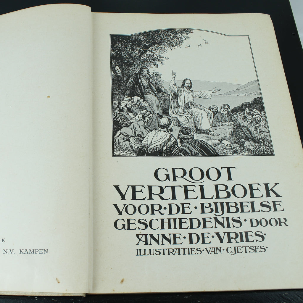 Groot Vertelboek voor de Bijbelse Geschiedenis - Anne de Vries - C. Jetses - J.H. Kok N.V. Kampen