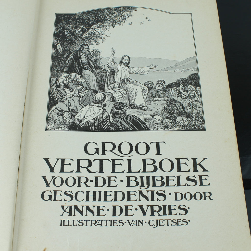 Groot Vertelboek voor de Bijbelse Geschiedenis - Anne de Vries - C. Jetses - J.H. Kok N.V. Kampen