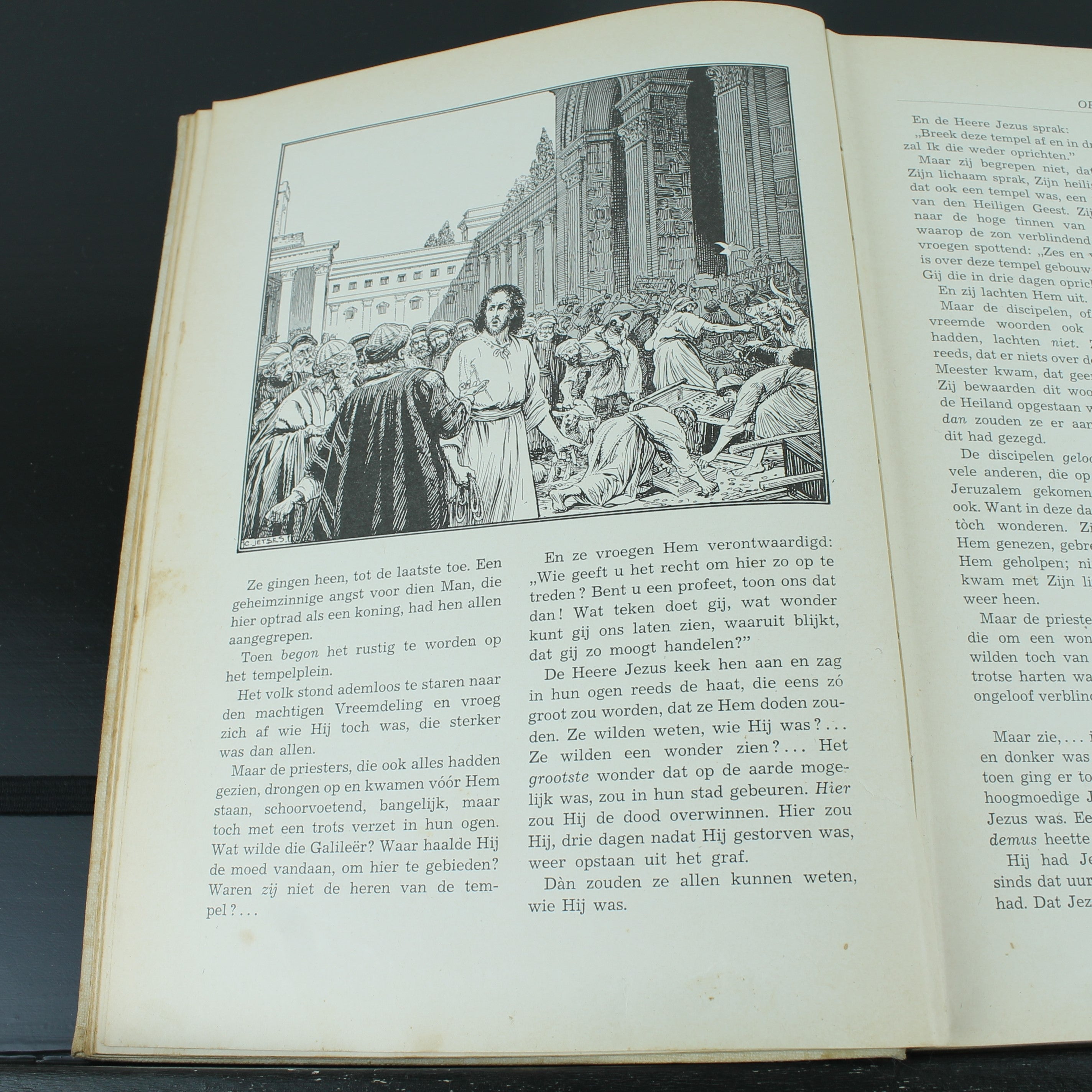 Groot Vertelboek voor de Bijbelse Geschiedenis - Anne de Vries - C. Jetses - J.H. Kok N.V. Kampen