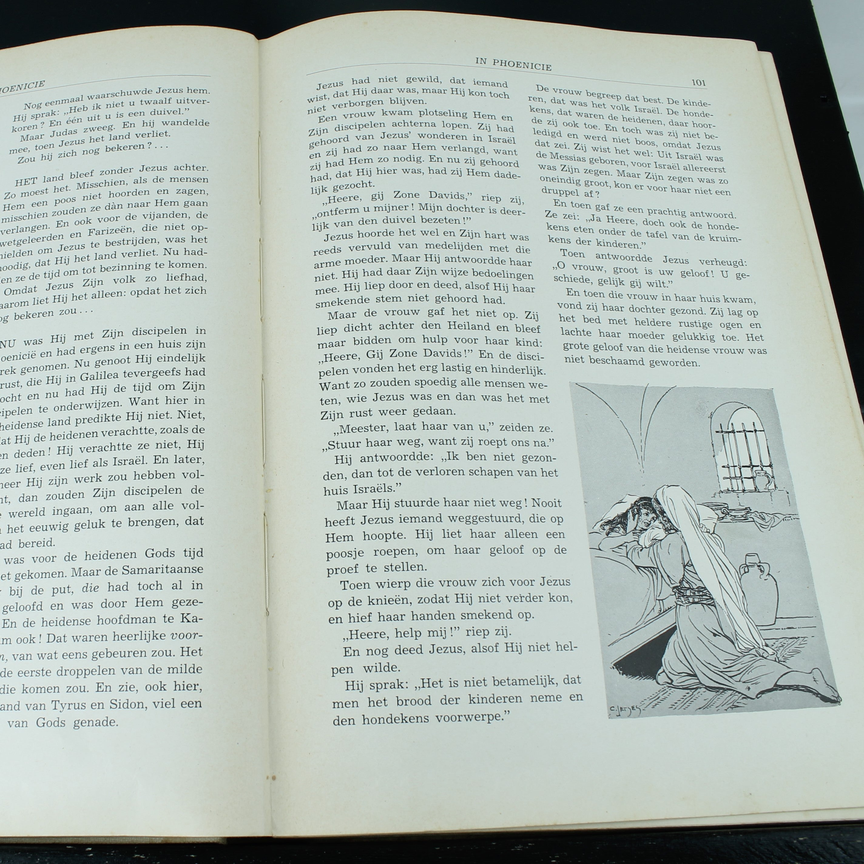 Groot Vertelboek voor de Bijbelse Geschiedenis - Anne de Vries - C. Jetses - J.H. Kok N.V. Kampen