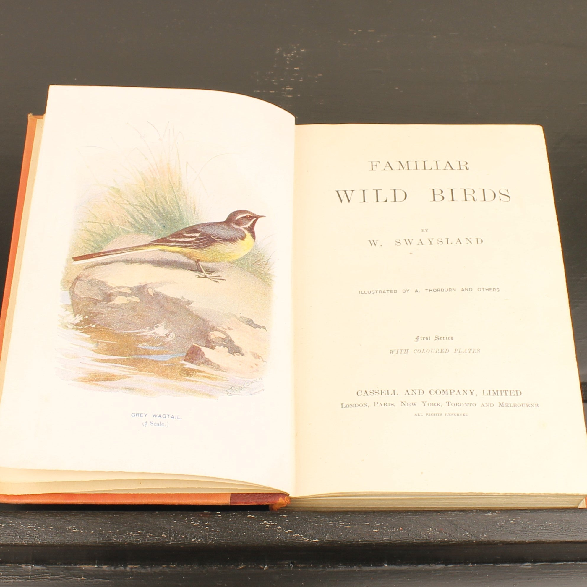 Familiar Wild Birds - W. Swaysland - Illustraties van Archibald Thorburn - Complete set [ca. 1880]