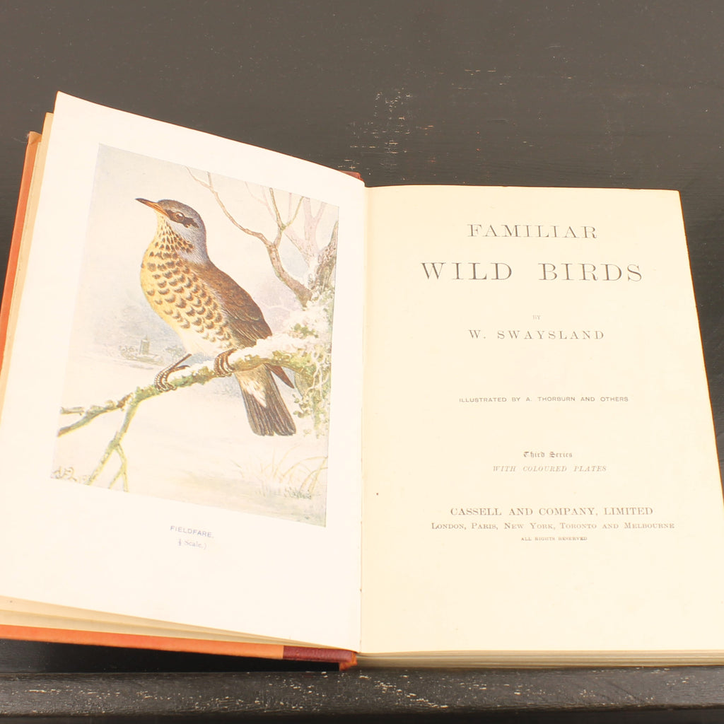 Familiar Wild Birds - W. Swaysland - Illustraties van Archibald Thorburn - Complete set [ca. 1880]