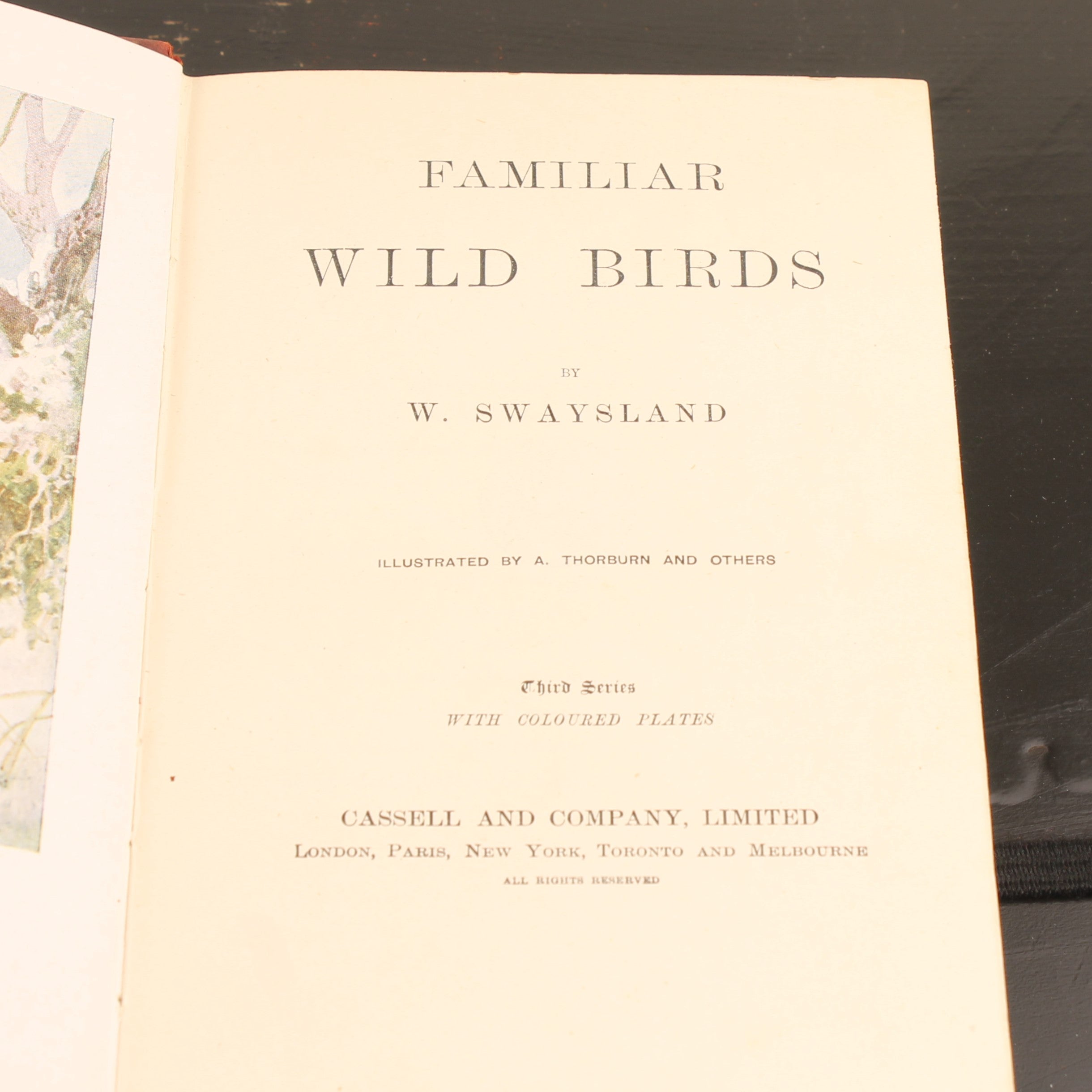 Familiar Wild Birds - W. Swaysland - Illustraties van Archibald Thorburn - Complete set [ca. 1880]