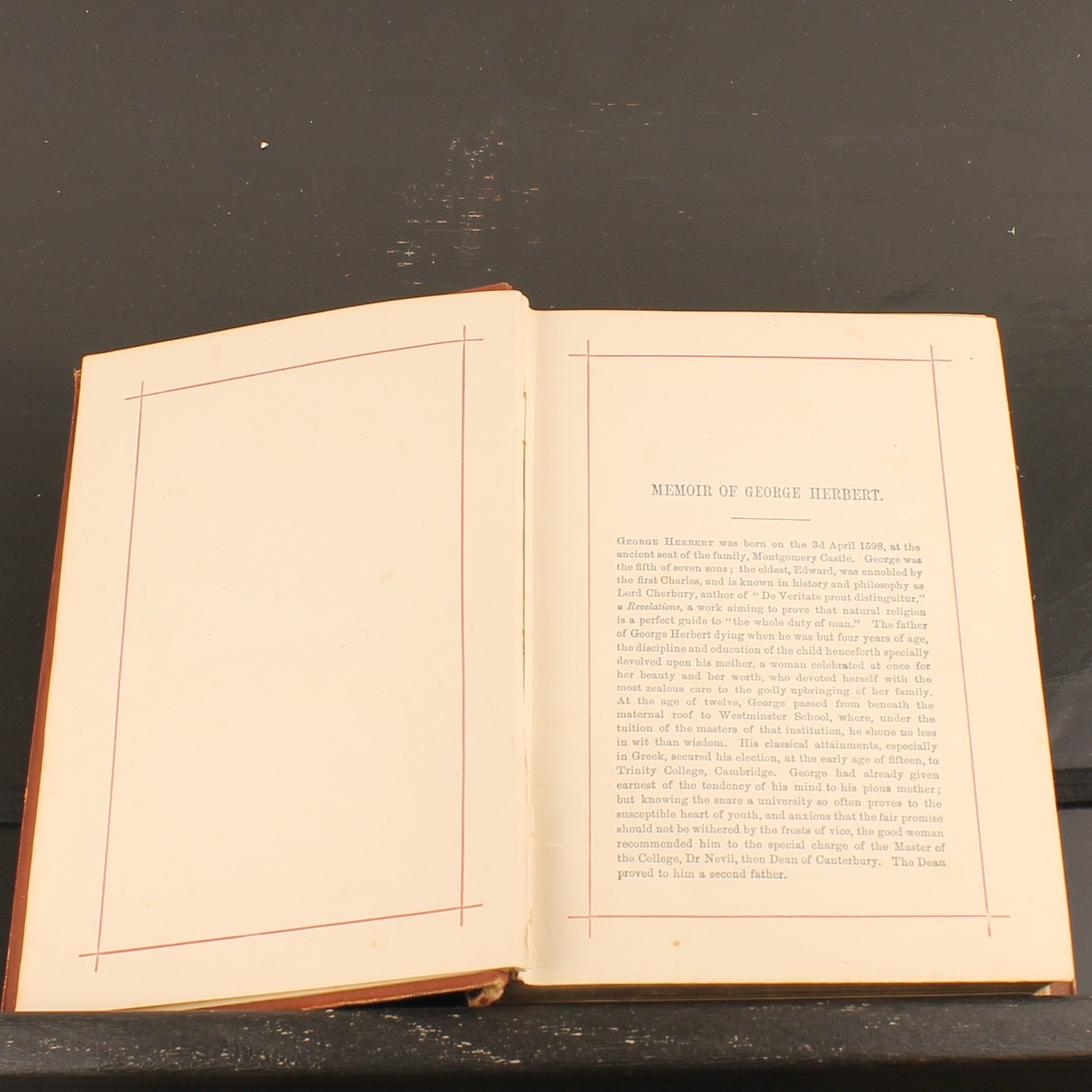 The Poetical Works of George Herbert and Reginald Heber | Gall & Inglis ca. 1870