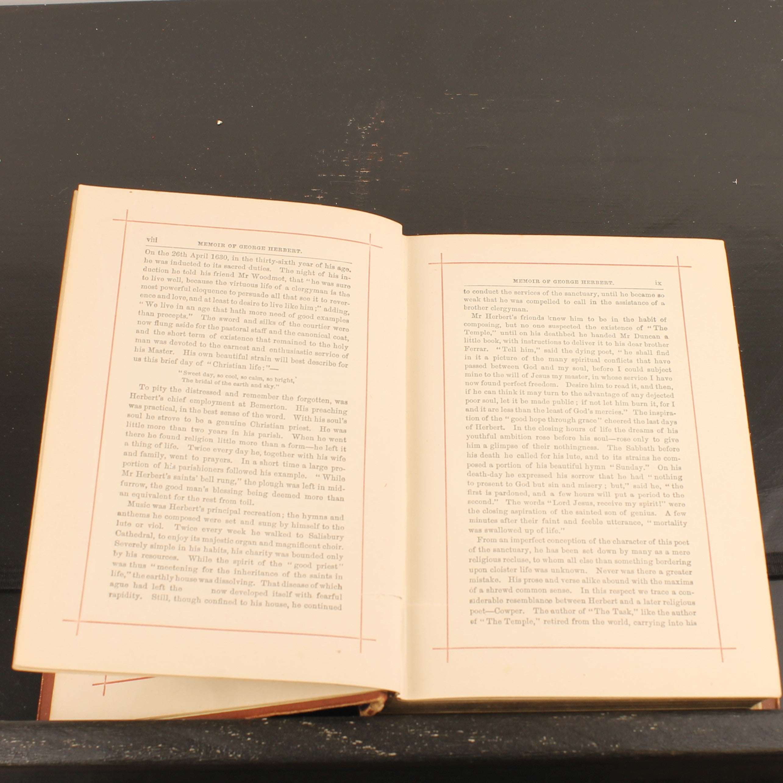 The Poetical Works of George Herbert and Reginald Heber | Gall & Inglis ca. 1870