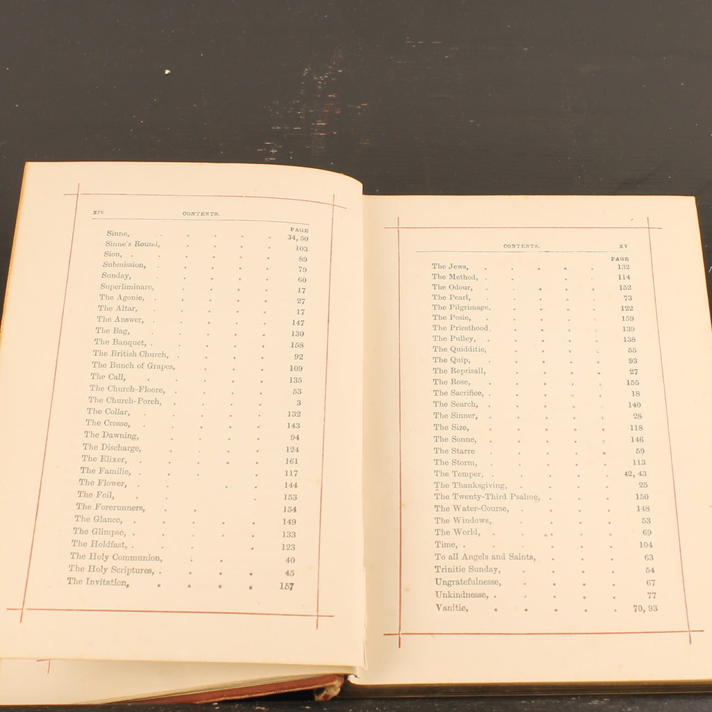 The Poetical Works of George Herbert and Reginald Heber | Gall & Inglis ca. 1870