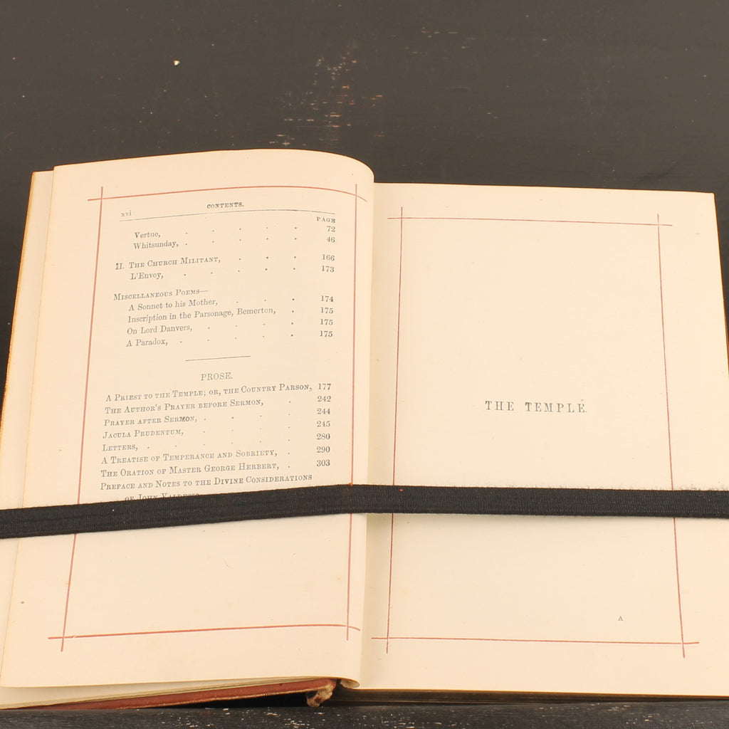 The Poetical Works of George Herbert and Reginald Heber | Gall & Inglis ca. 1870