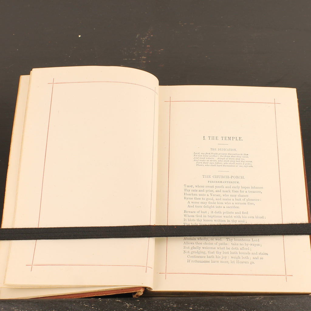 The Poetical Works of George Herbert and Reginald Heber | Gall & Inglis ca. 1870