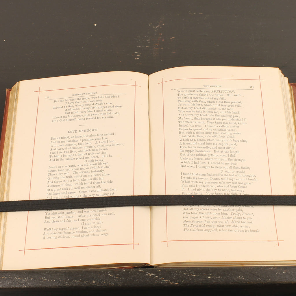 The Poetical Works of George Herbert and Reginald Heber | Gall & Inglis ca. 1870