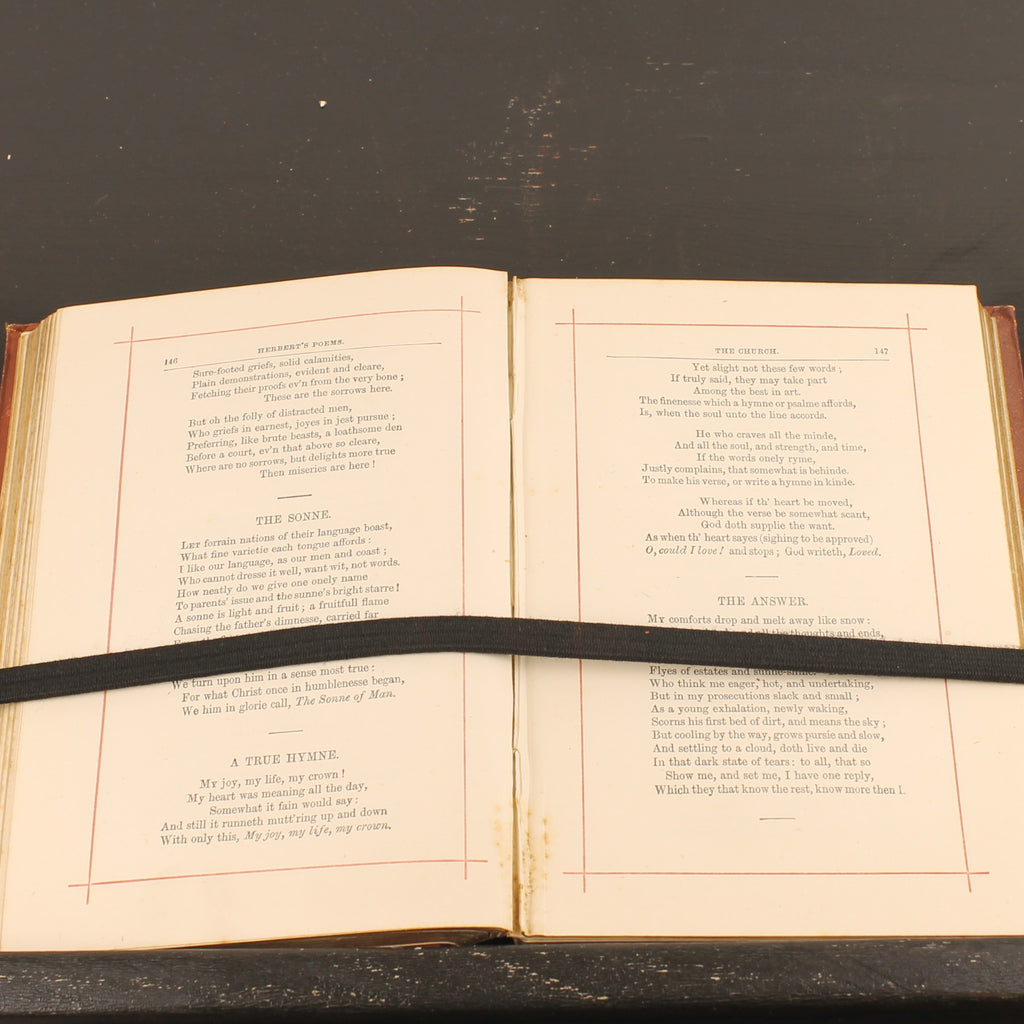The Poetical Works of George Herbert and Reginald Heber | Gall & Inglis ca. 1870
