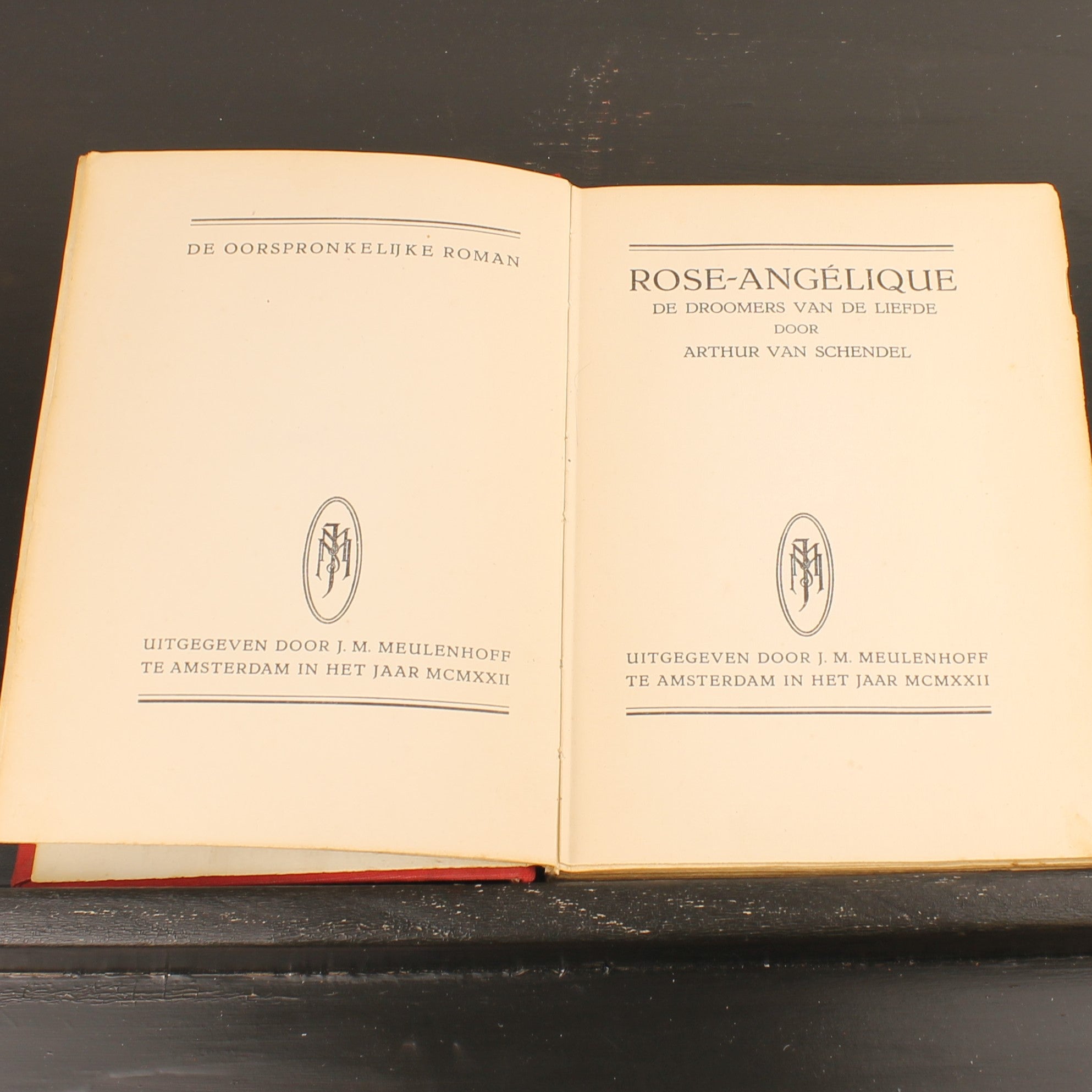 Rose-Angélique – Arthur van Schendel – Novel – Meulenhoff Amsterdam 1922