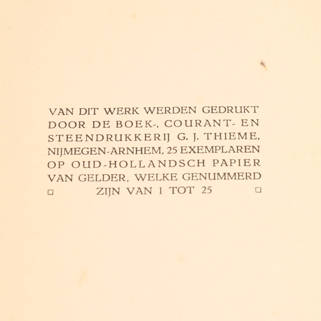 Rose-Angélique – Arthur van Schendel – Novel – Meulenhoff Amsterdam 1922