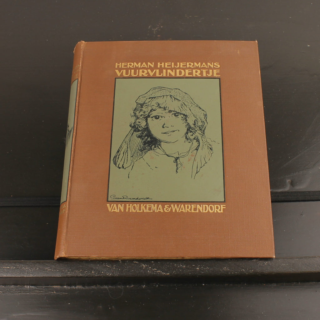 Vuurvlindertje - Herman Heijermans - Geïllustreerd Boek - Van Holkema & Warendorf Amsterdam