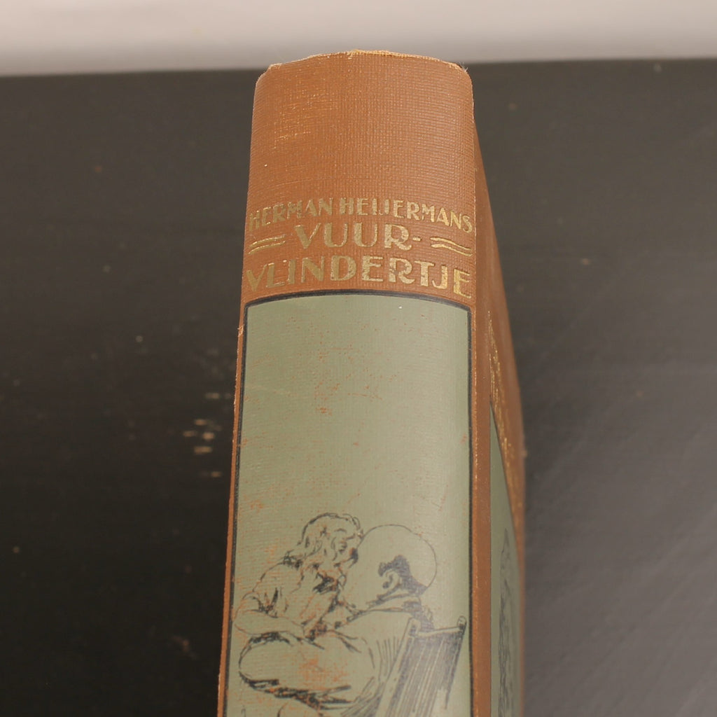 Vuurvlindertje - Herman Heijermans - Geïllustreerd Boek - Van Holkema & Warendorf Amsterdam