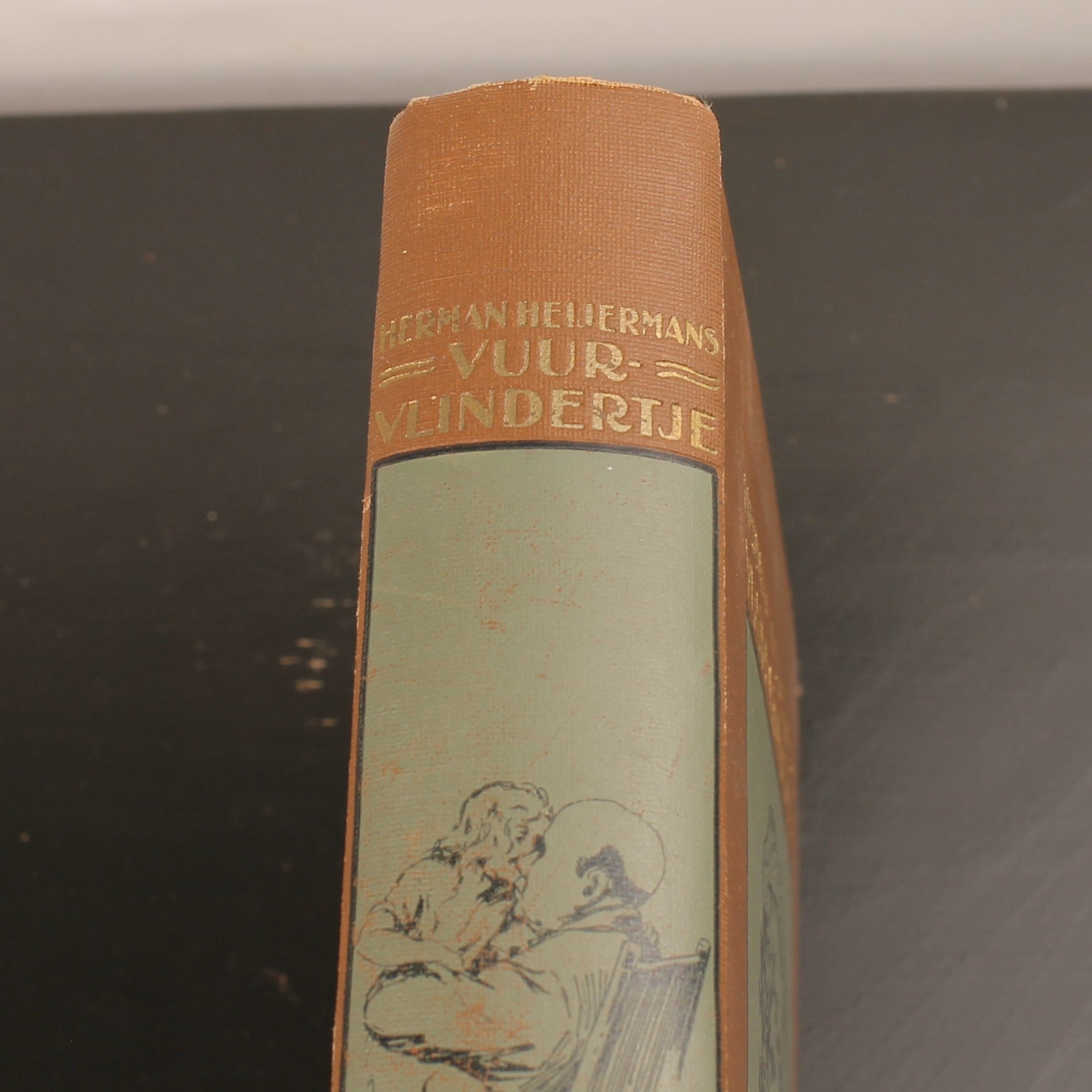 Vuurvlindertje - Herman Heijermans - Geïllustreerd Boek - Van Holkema & Warendorf Amsterdam