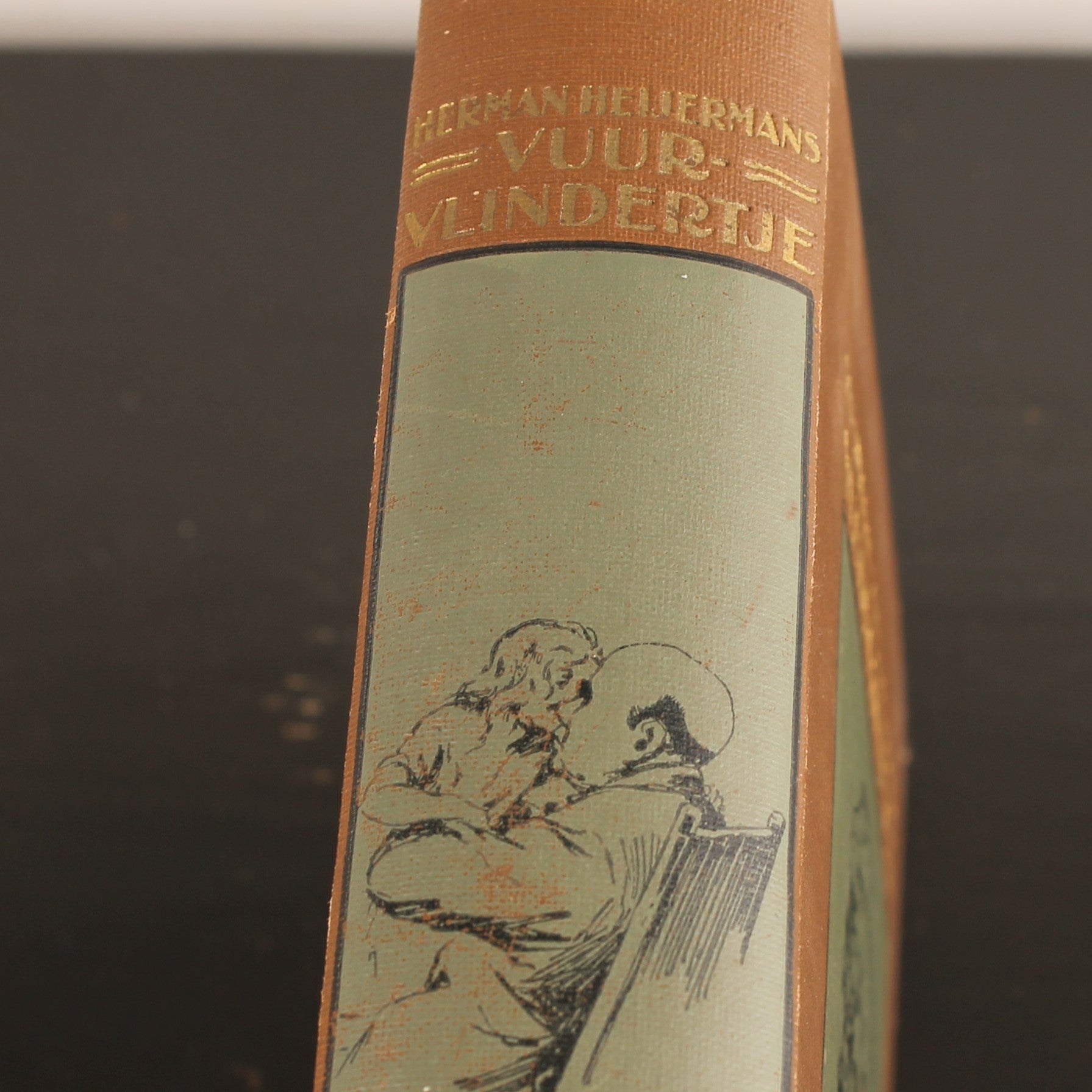 Vuurvlindertje - Herman Heijermans - Geïllustreerd Boek - Van Holkema & Warendorf Amsterdam