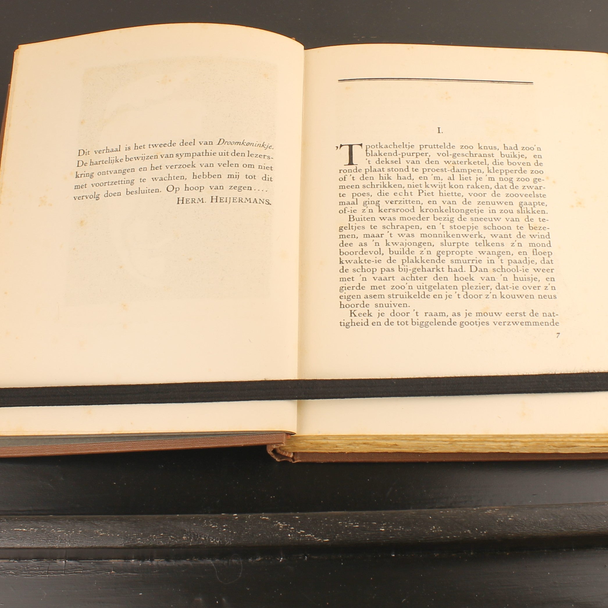 Vuurvlindertje - Herman Heijermans - Geïllustreerd Boek - Van Holkema & Warendorf Amsterdam