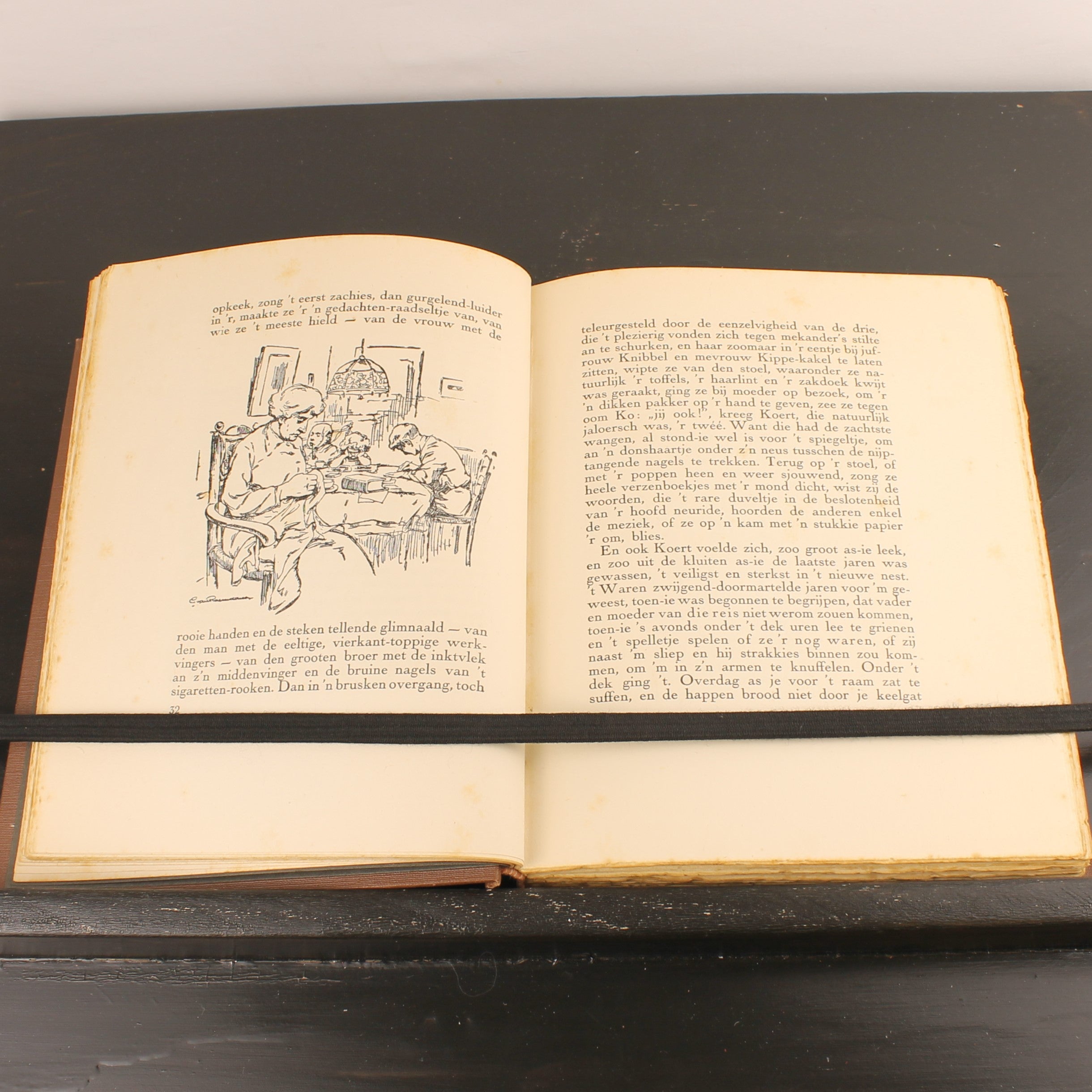 Vuurvlindertje - Herman Heijermans - Geïllustreerd Boek - Van Holkema & Warendorf Amsterdam
