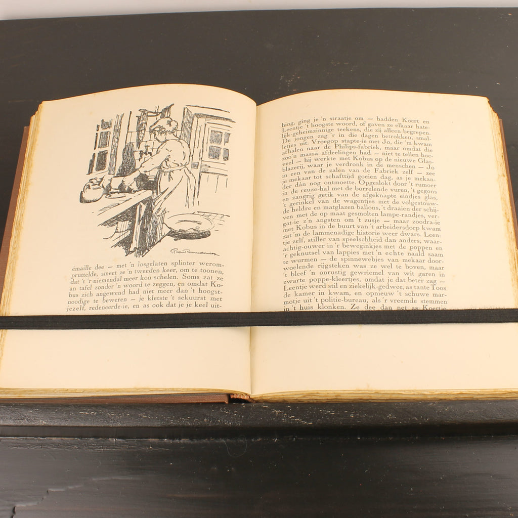 Vuurvlindertje - Herman Heijermans - Geïllustreerd Boek - Van Holkema & Warendorf Amsterdam